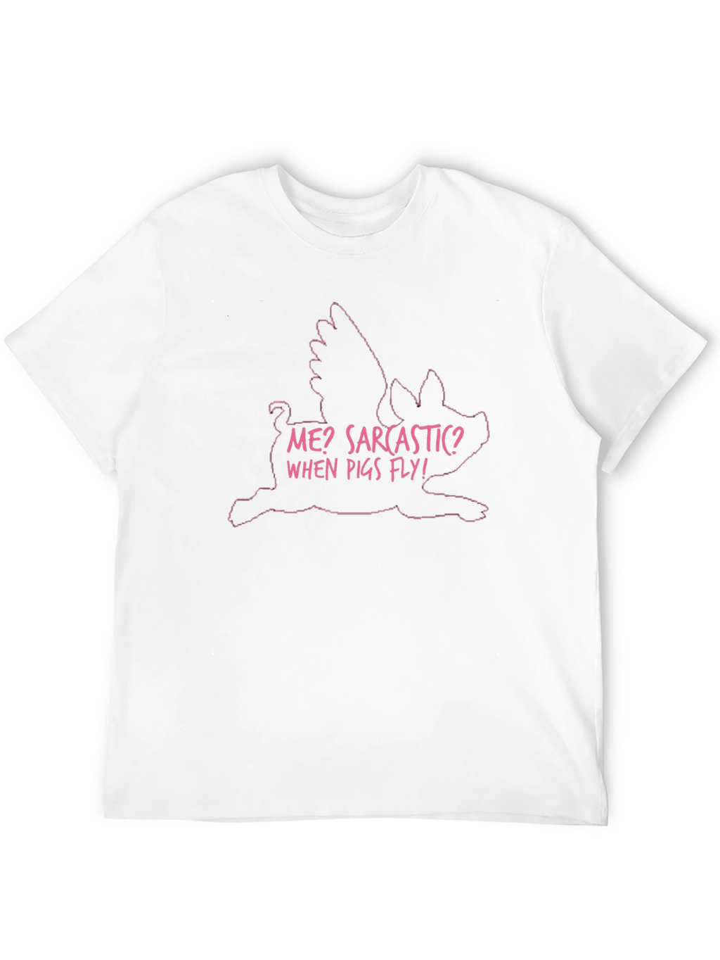 Sarcastic Flying Pig T-Shirt