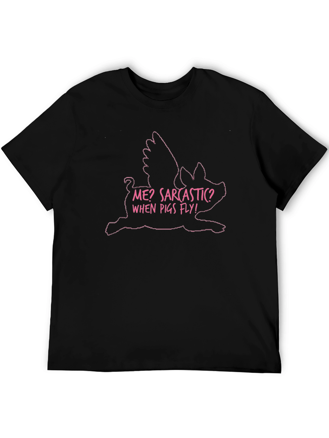 Sarcastic Flying Pig T-Shirt