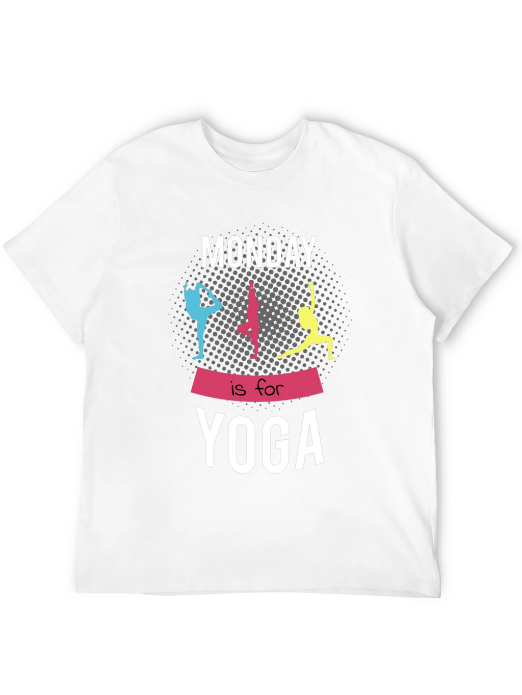 Monday Yoga Graphic Tee - Black