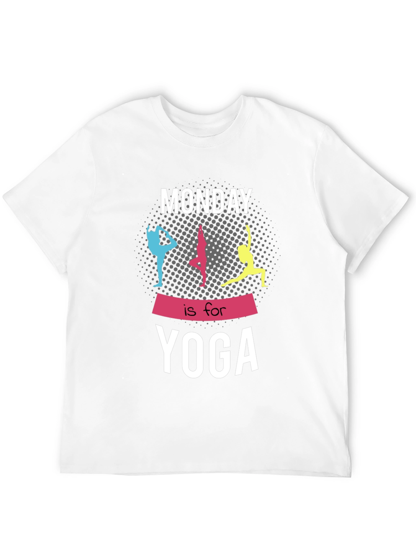 Monday Yoga Graphic Tee - Black