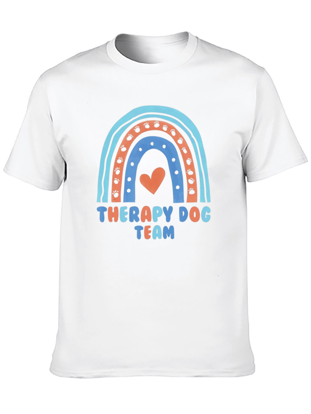 Therapy Dog Team Rainbow T-Shirt