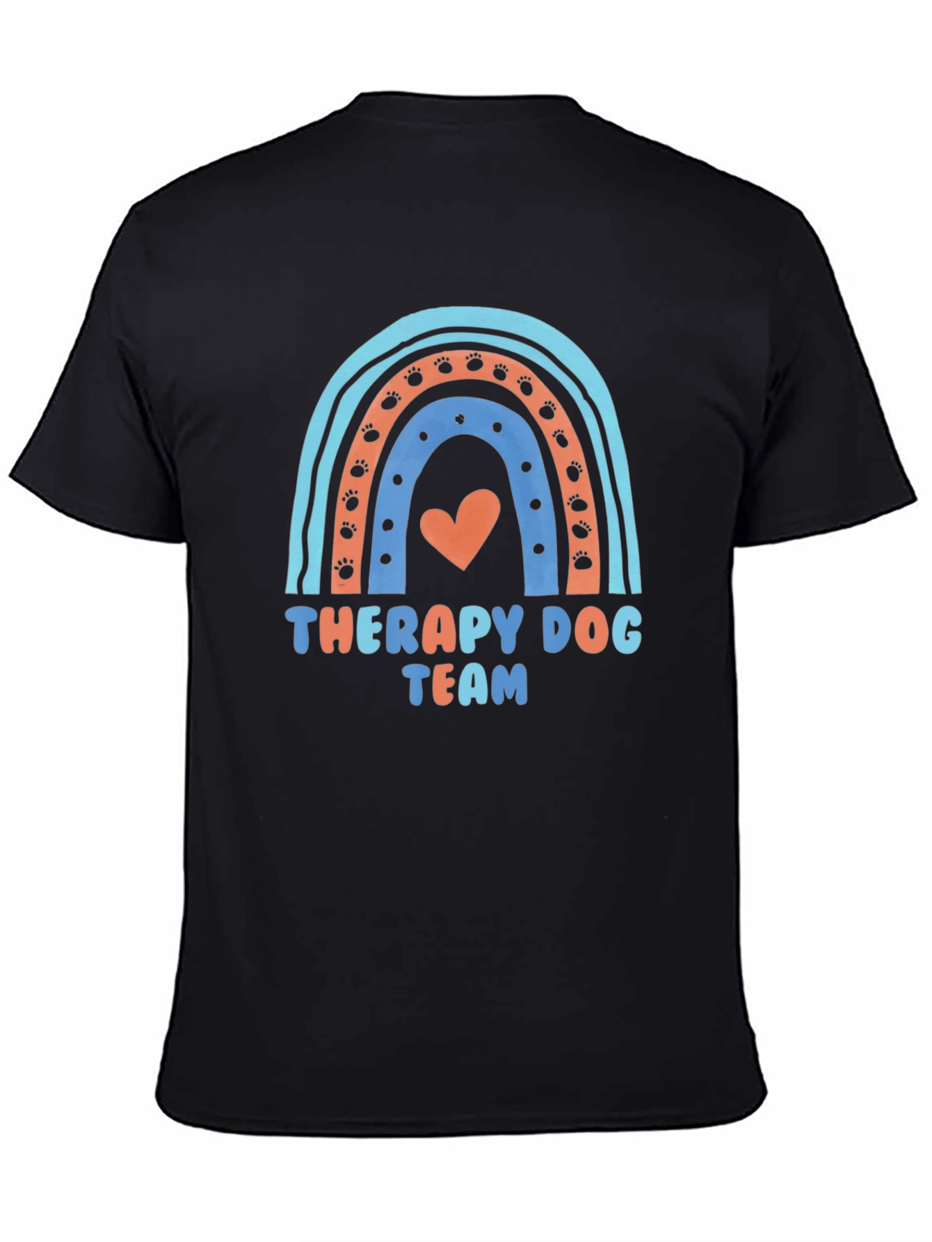 Therapy Dog Team Rainbow T-Shirt