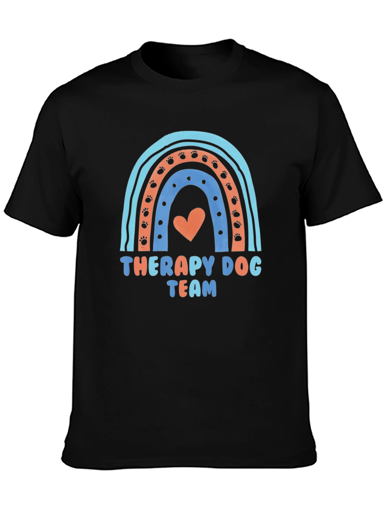 Therapy Dog Team Rainbow T-Shirt