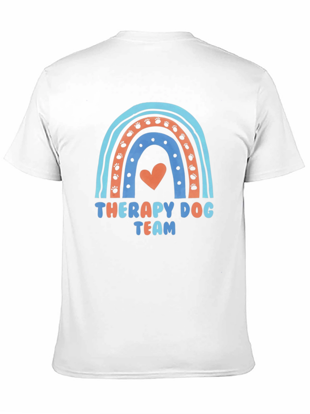 Therapy Dog Team Rainbow T-Shirt