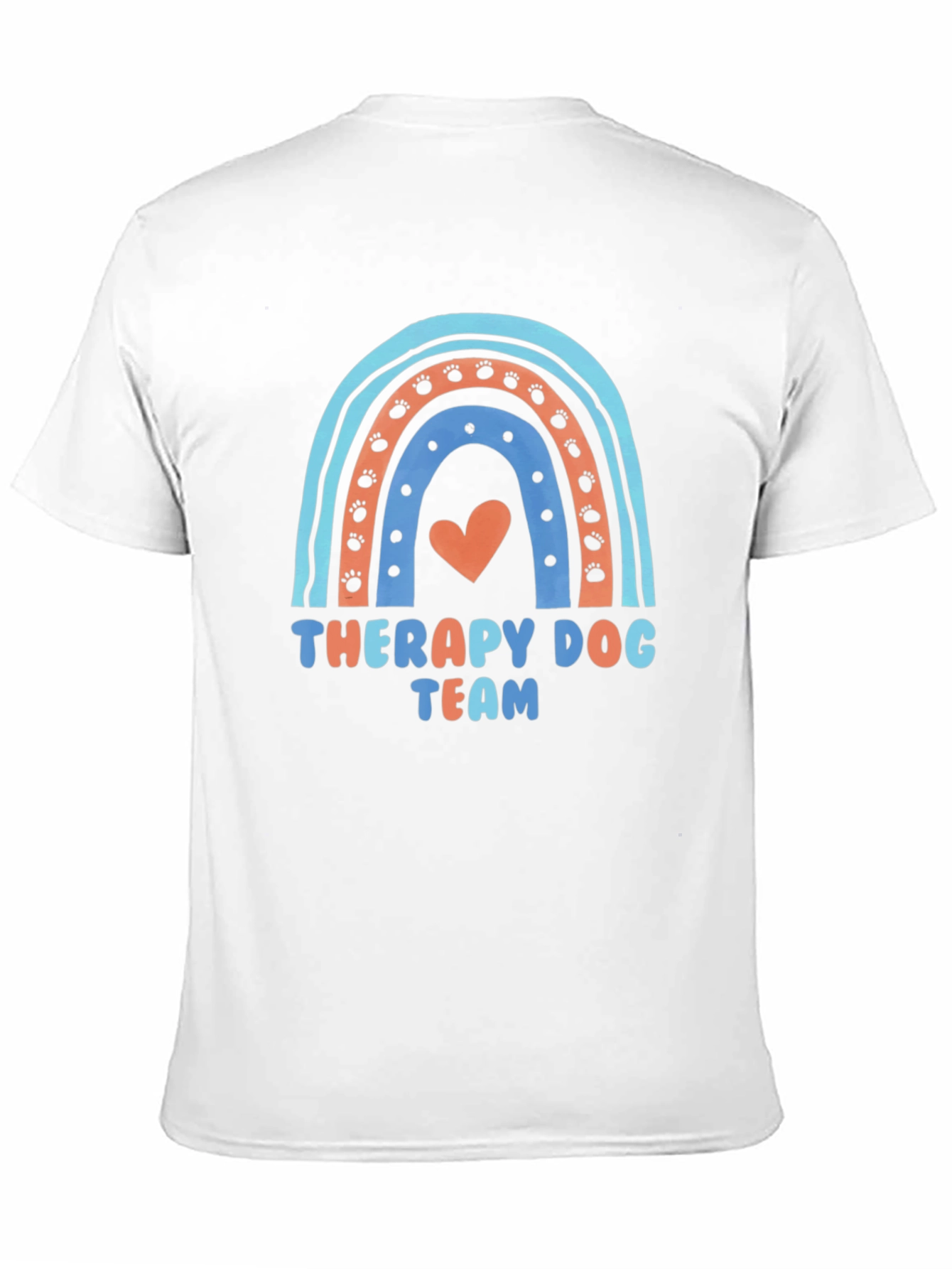 Therapy Dog Team Rainbow T-Shirt