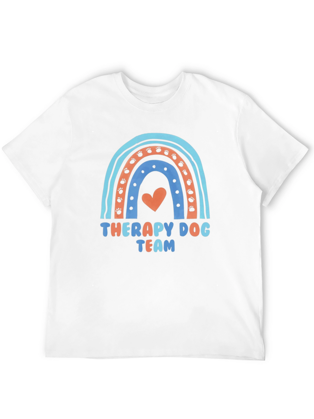 Therapy Dog Team Rainbow T-Shirt