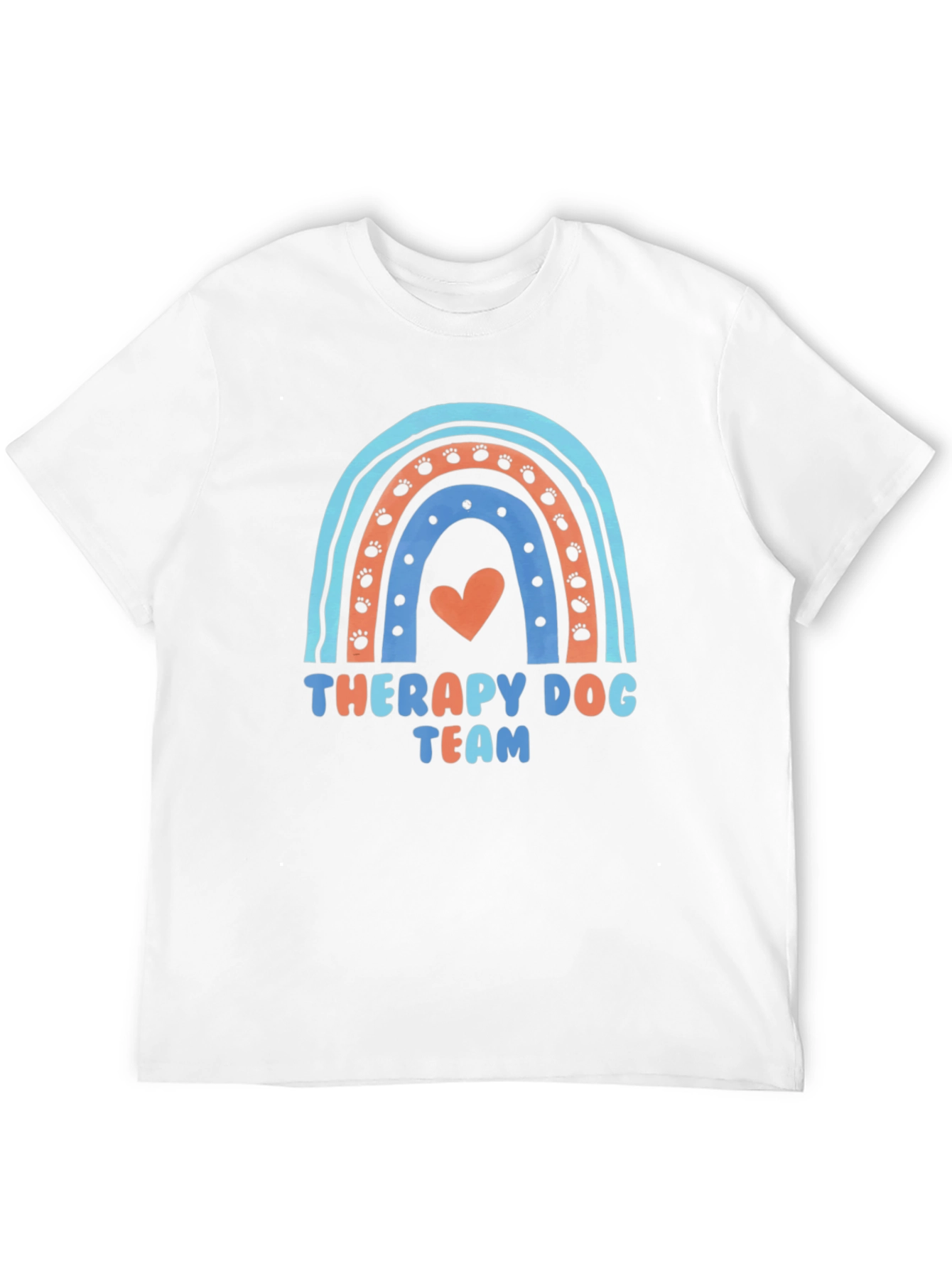 Therapy Dog Team Rainbow T-Shirt