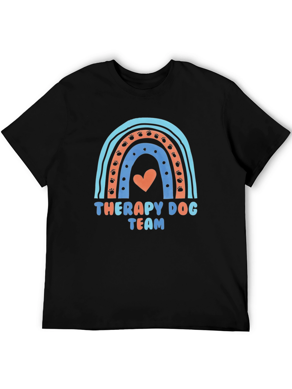 Therapy Dog Team Rainbow T-Shirt