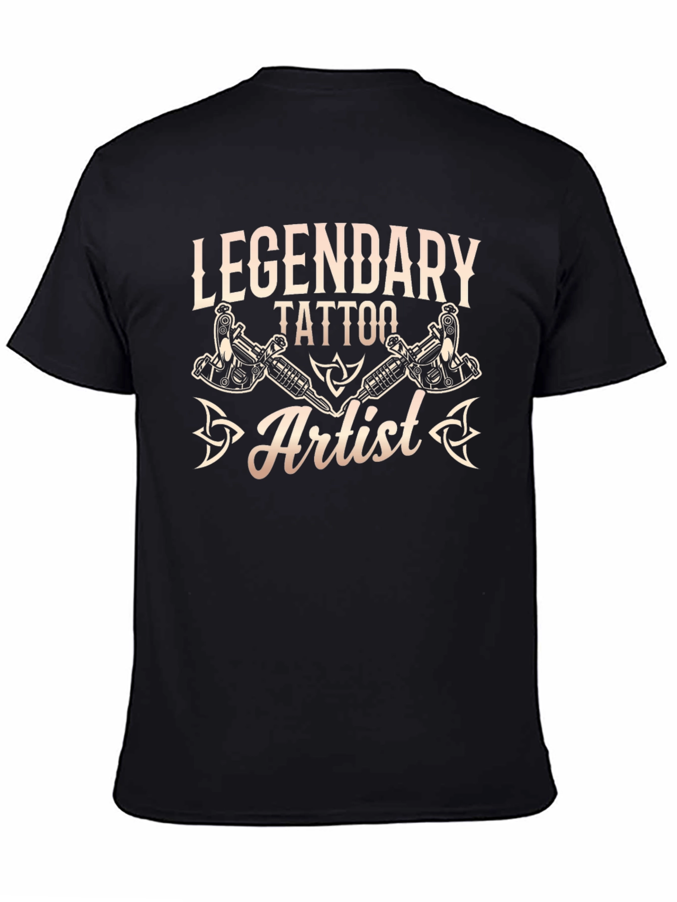 Legendary Tattoo Artist Graphic Tee - Black