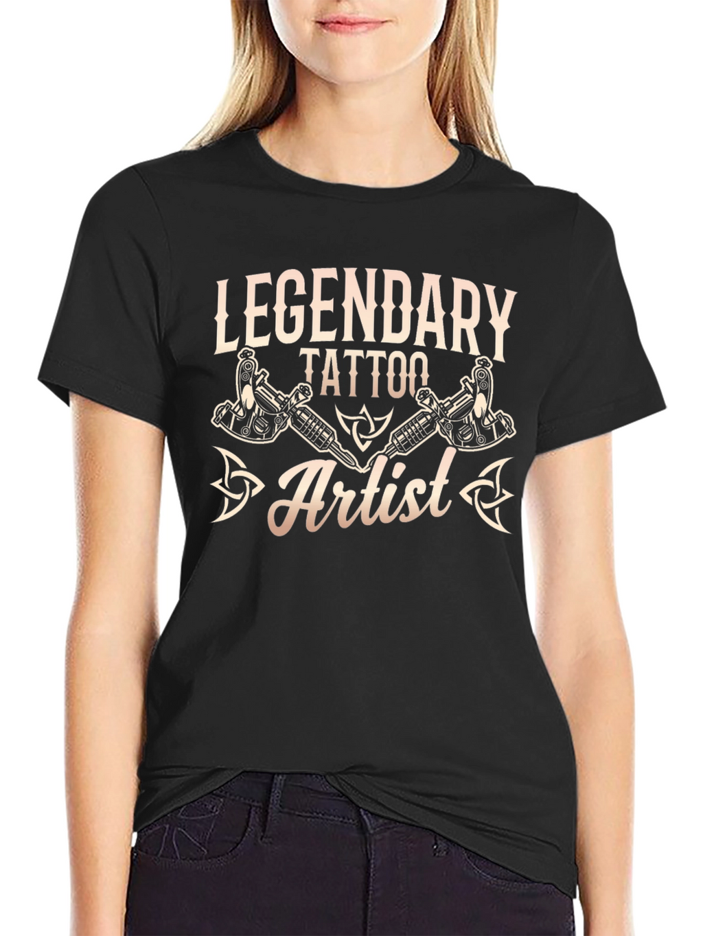 Legendary Tattoo Artist Graphic Tee - Black