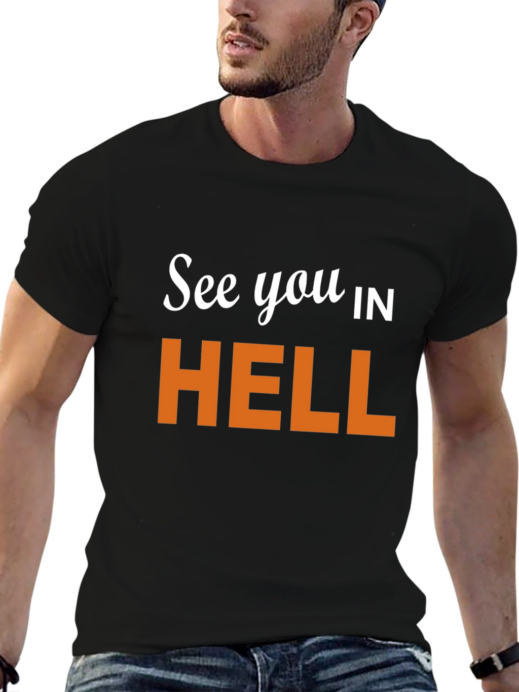 See You In Hell Graphic T-Shirt