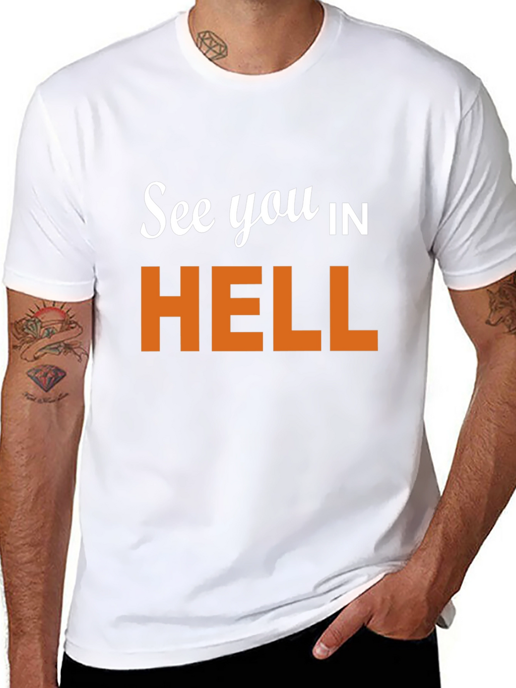 See You In Hell Graphic T-Shirt