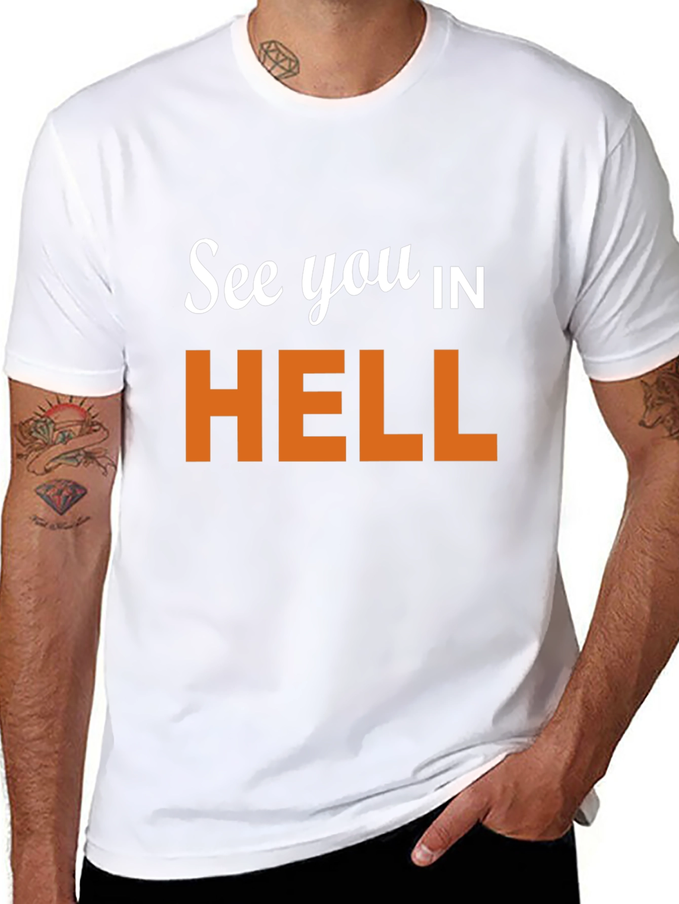 See You In Hell Graphic T-Shirt