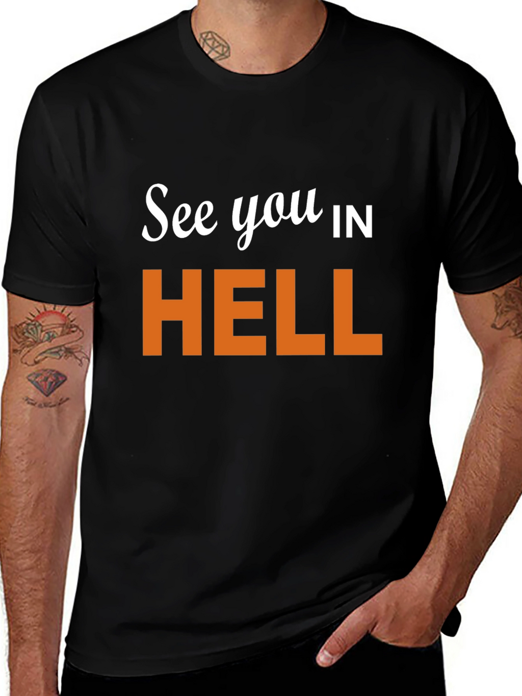 See You In Hell Graphic T-Shirt
