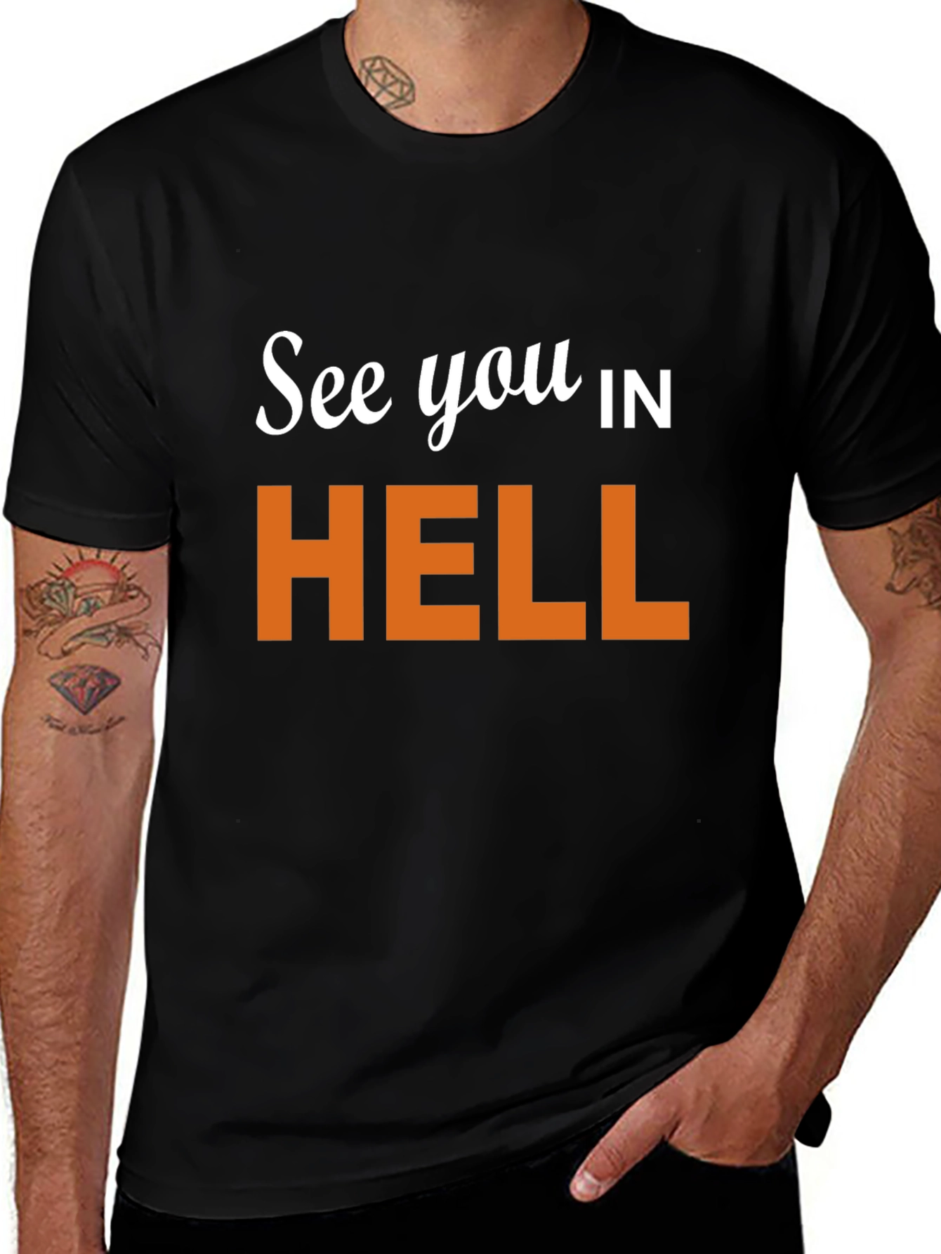 See You In Hell Graphic T-Shirt