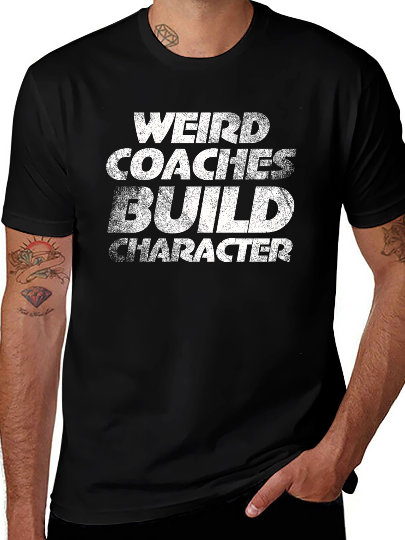 Weird Coaches Build Character T-Shirt