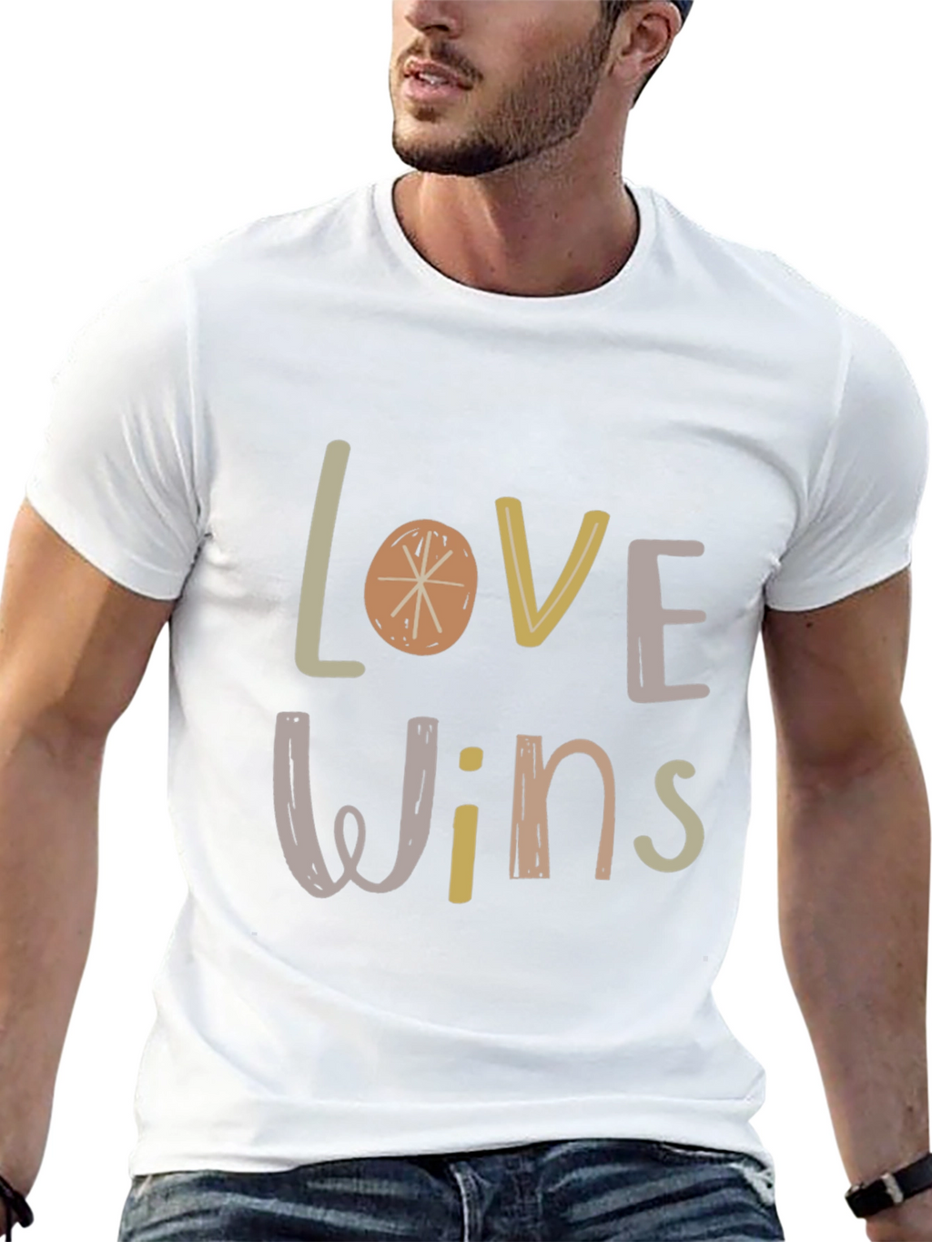 Love Wins Graphic Tee - Unisex