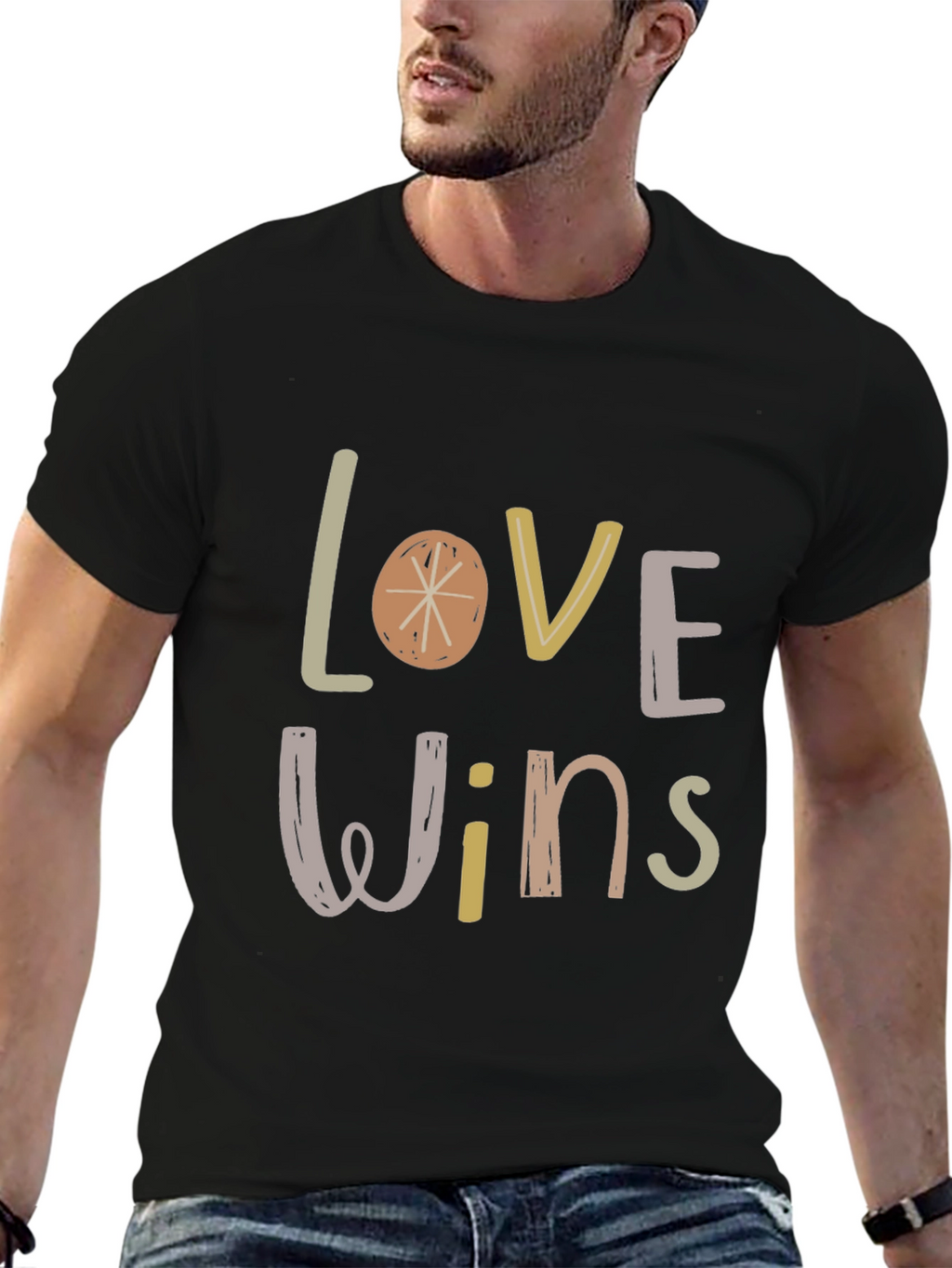 Love Wins Graphic Tee - Unisex