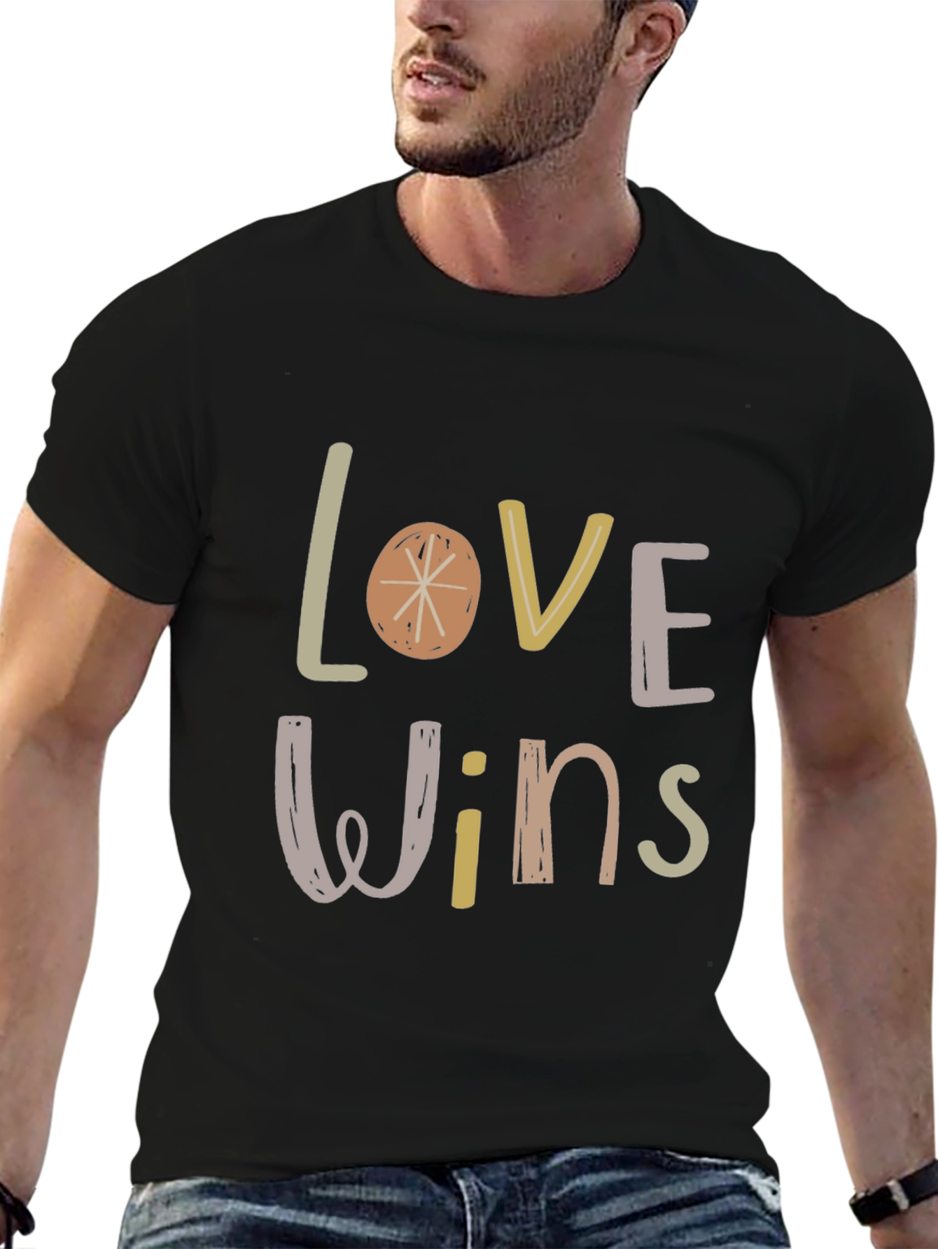 Love Wins Graphic Tee - Unisex