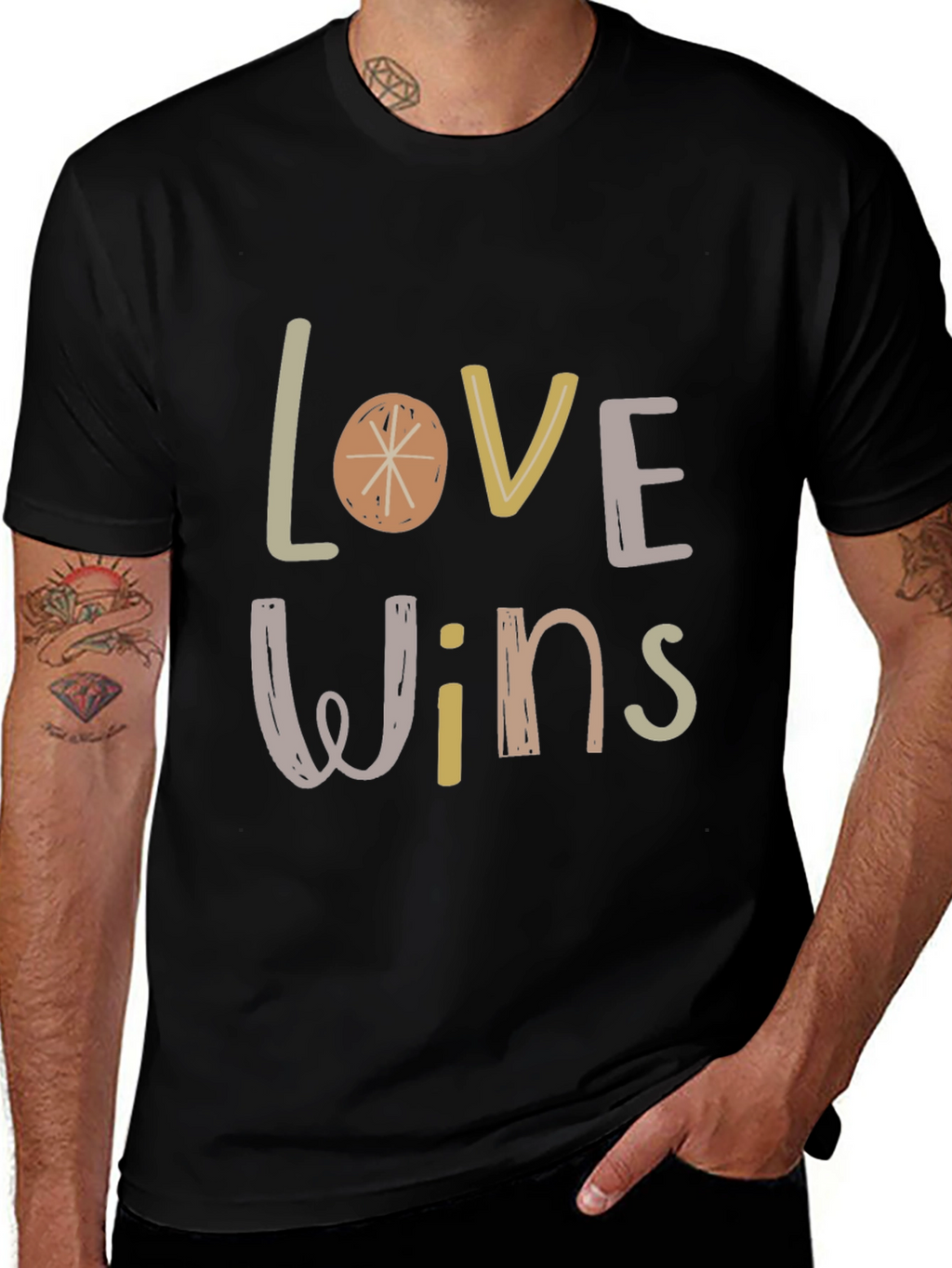 Love Wins Graphic Tee - Unisex