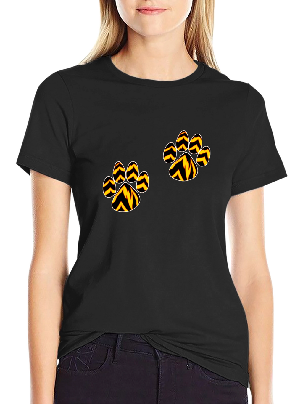 Tiger Paw Print T-Shirt