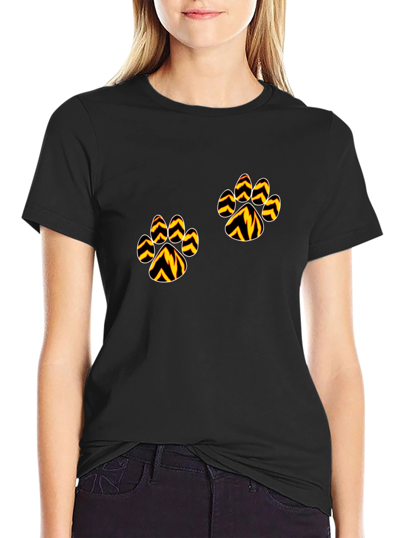 Tiger Paw Print T-Shirt