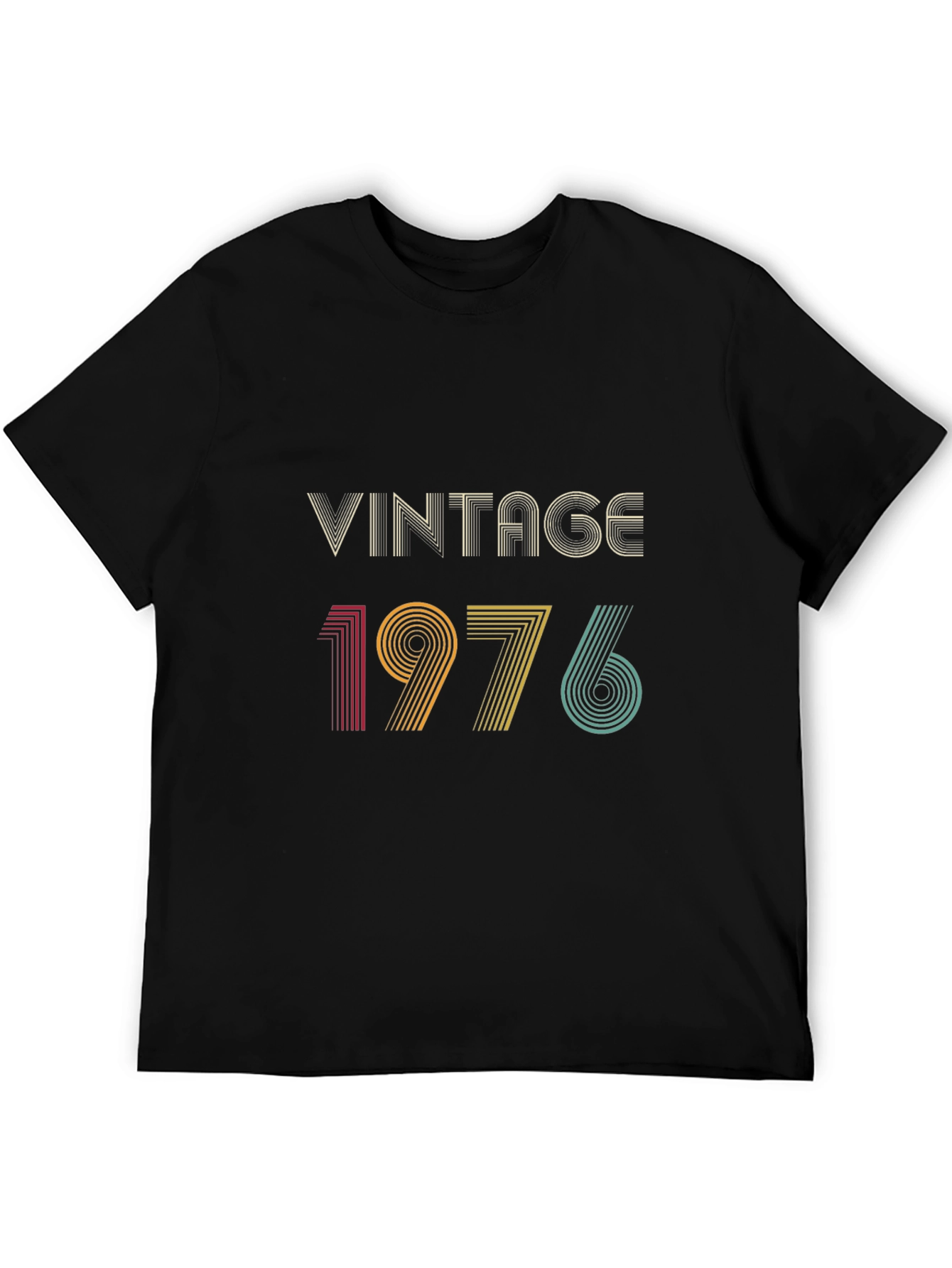 Vintage 1976 Graphic Tee - Retro Birthday T-Shirt