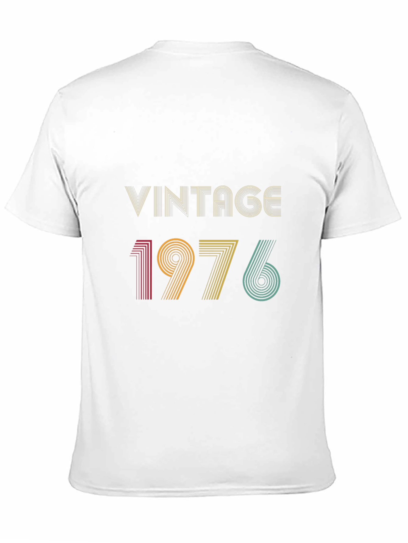 Vintage 1976 Graphic Tee - Retro Birthday T-Shirt