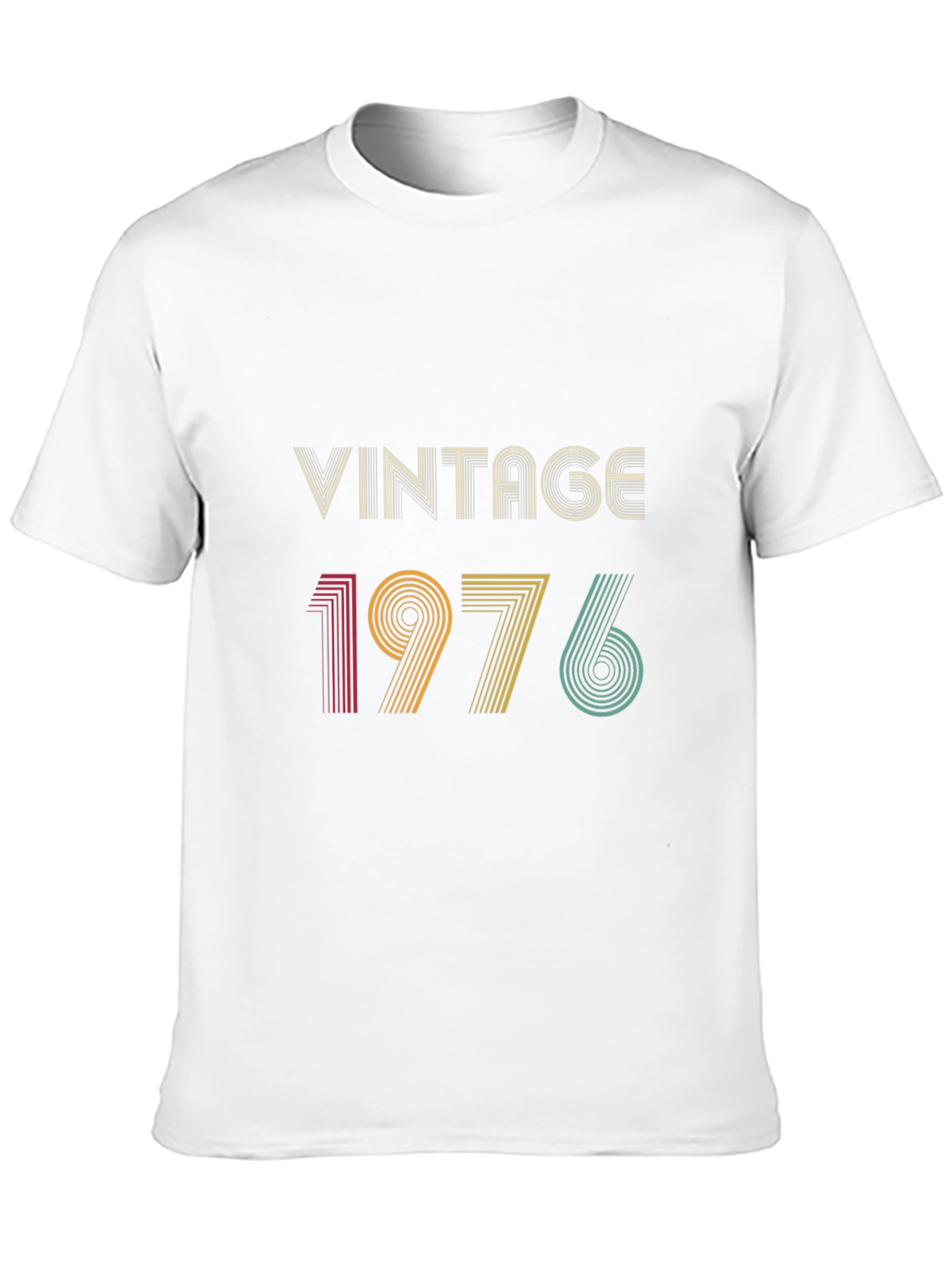 Vintage 1976 Graphic Tee - Retro Birthday T-Shirt