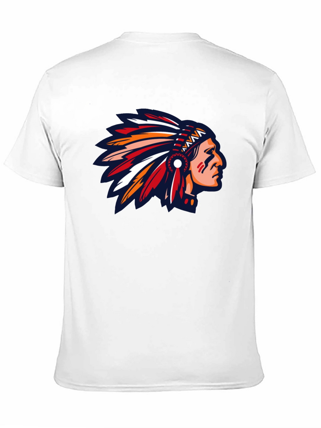 Native American Headdress Graphic T-Shirt