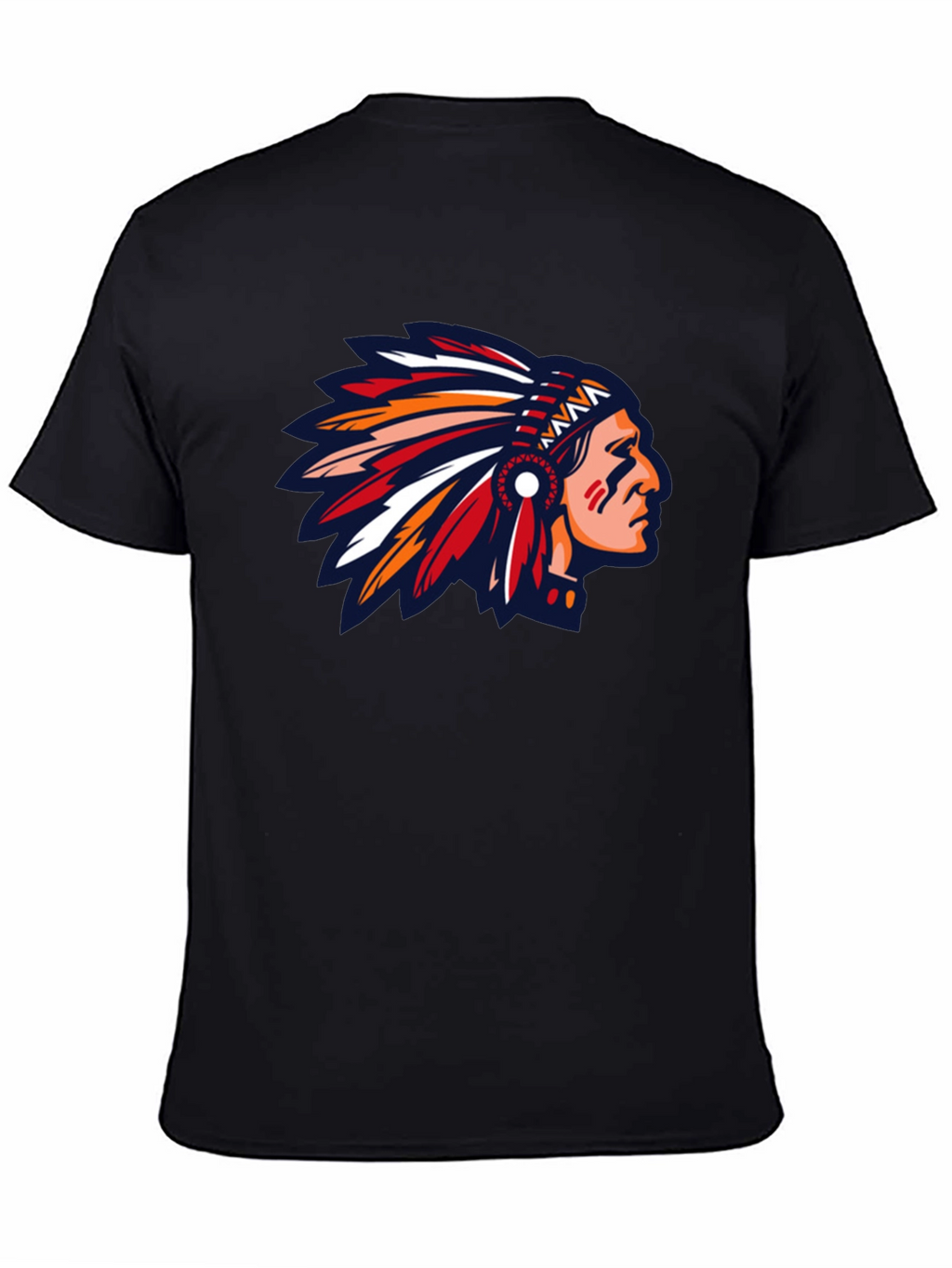 Native American Headdress Graphic T-Shirt