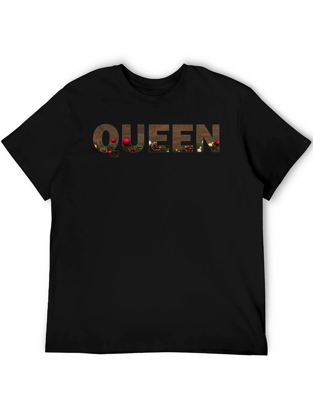 Queen Holiday T-Shirt - Christmas Theme