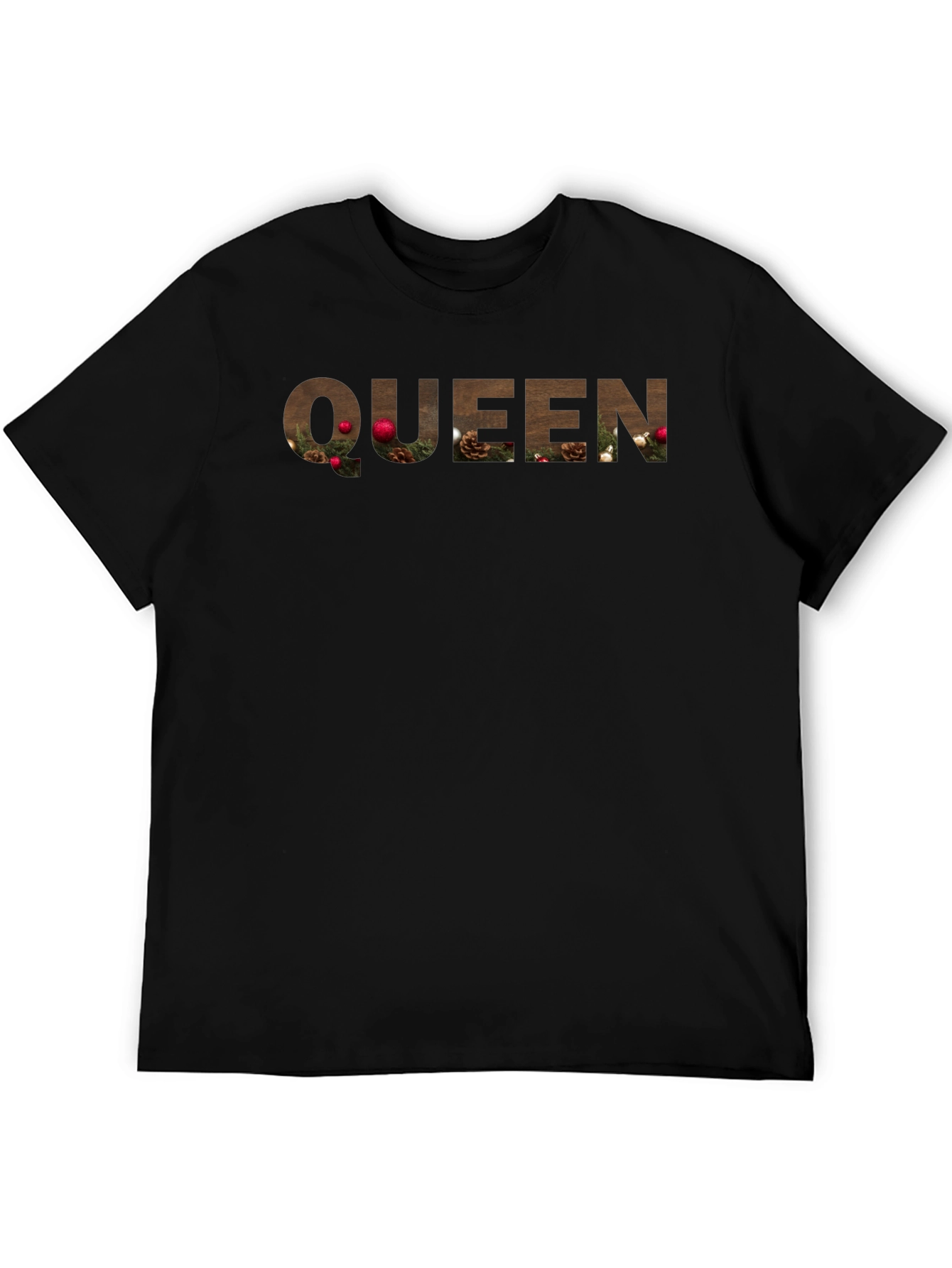 Queen Holiday T-Shirt - Christmas Theme