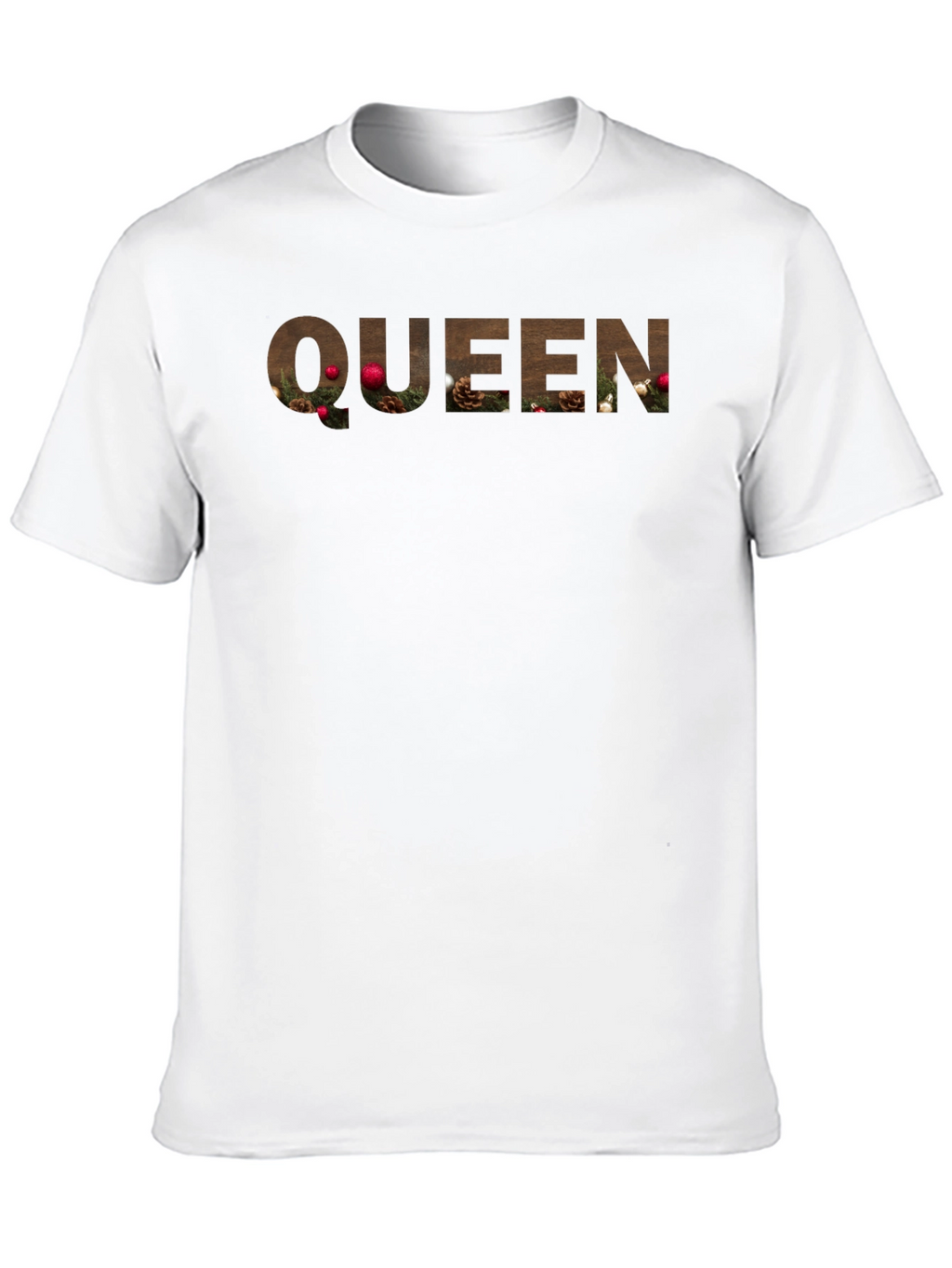 Queen Holiday T-Shirt - Christmas Theme