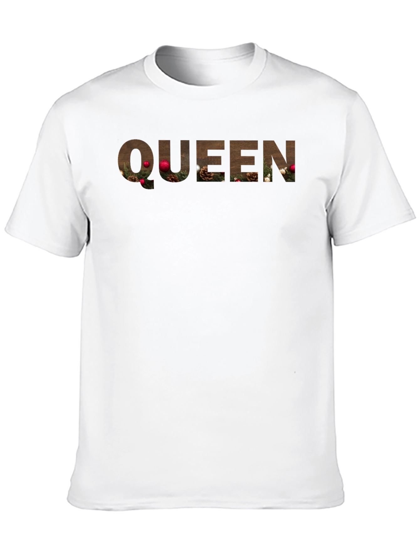 Queen Holiday T-Shirt - Christmas Theme