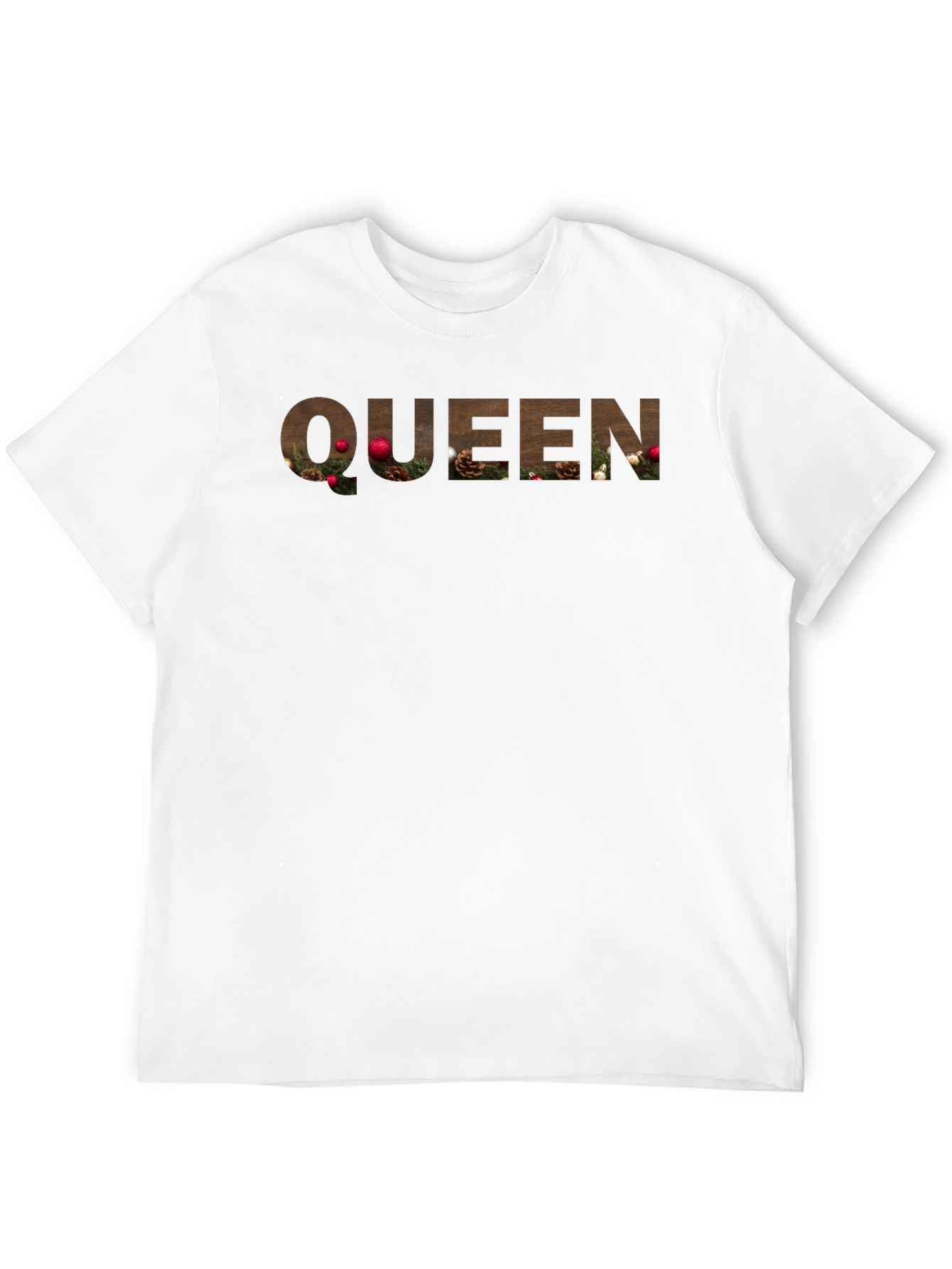 Queen Holiday T-Shirt - Christmas Theme