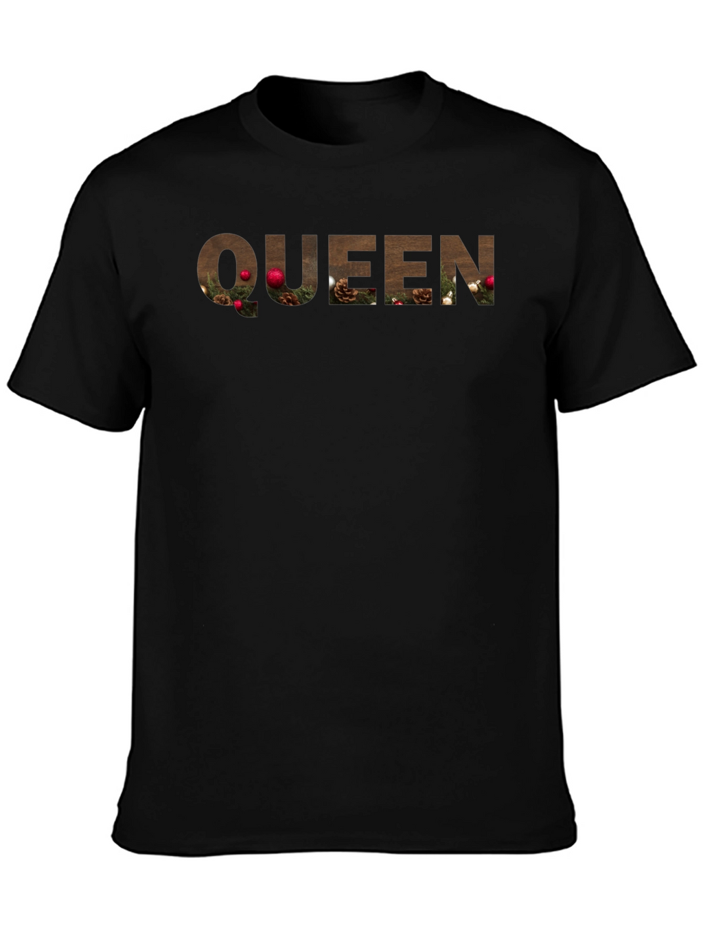 Queen Holiday T-Shirt - Christmas Theme