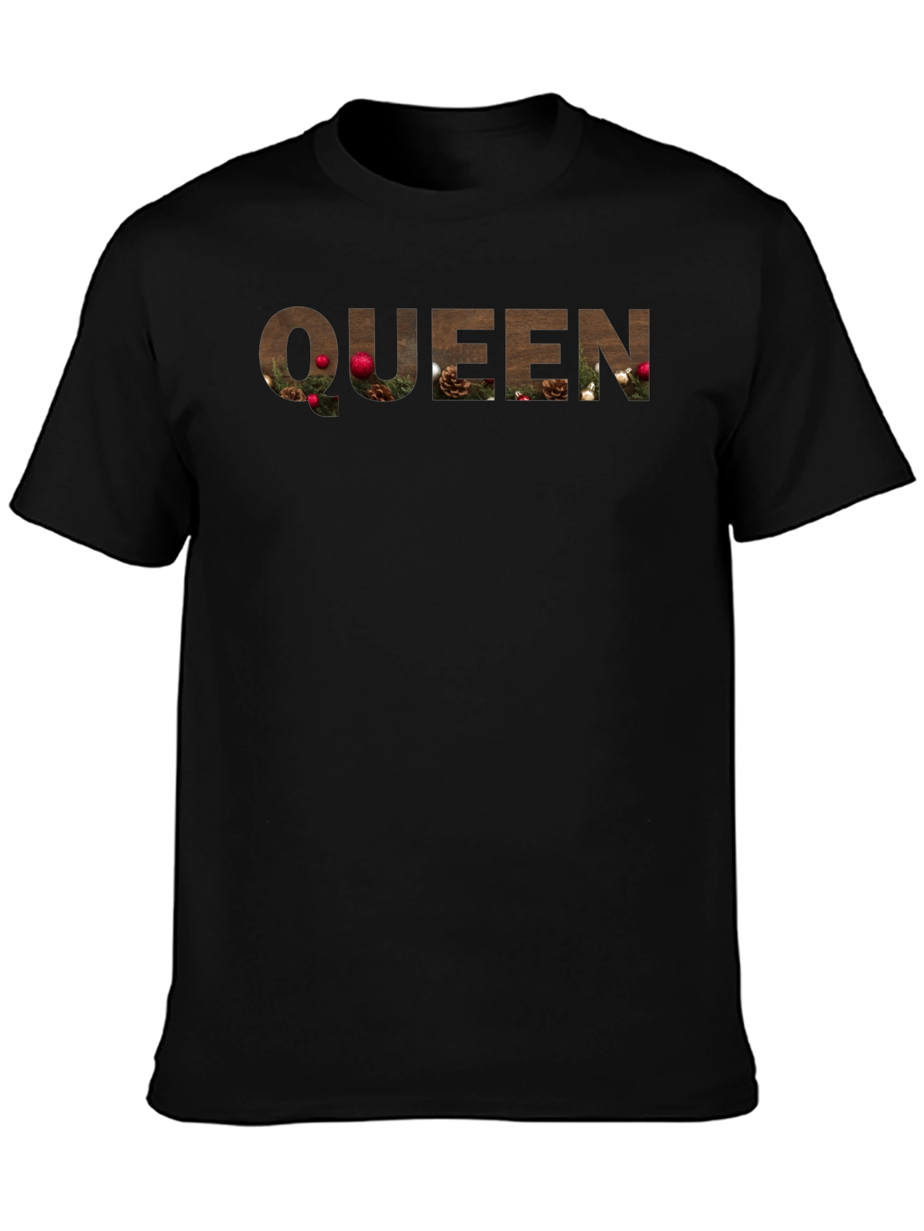 Queen Holiday T-Shirt - Christmas Theme