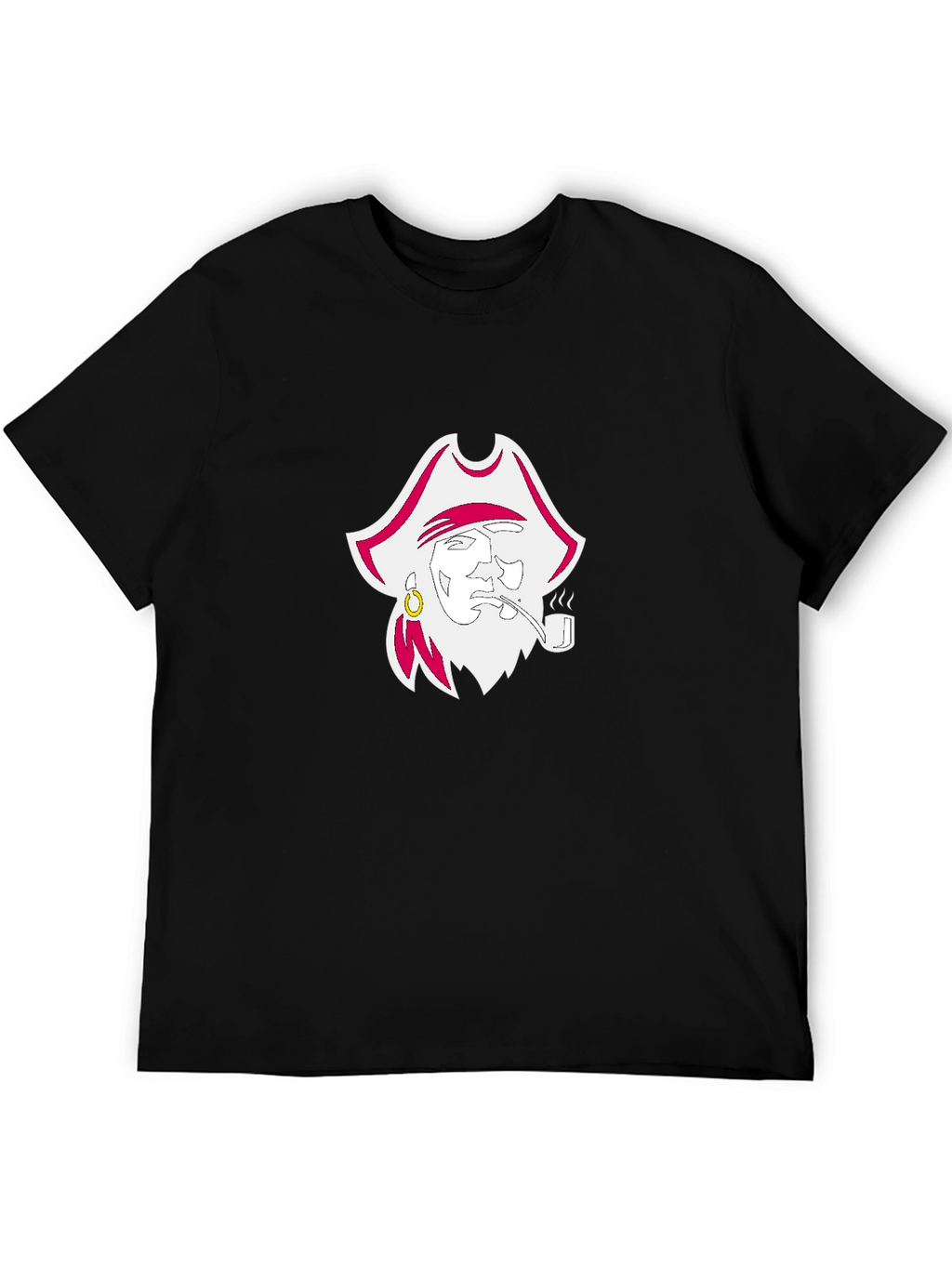 Pirate Logo Black Tee
