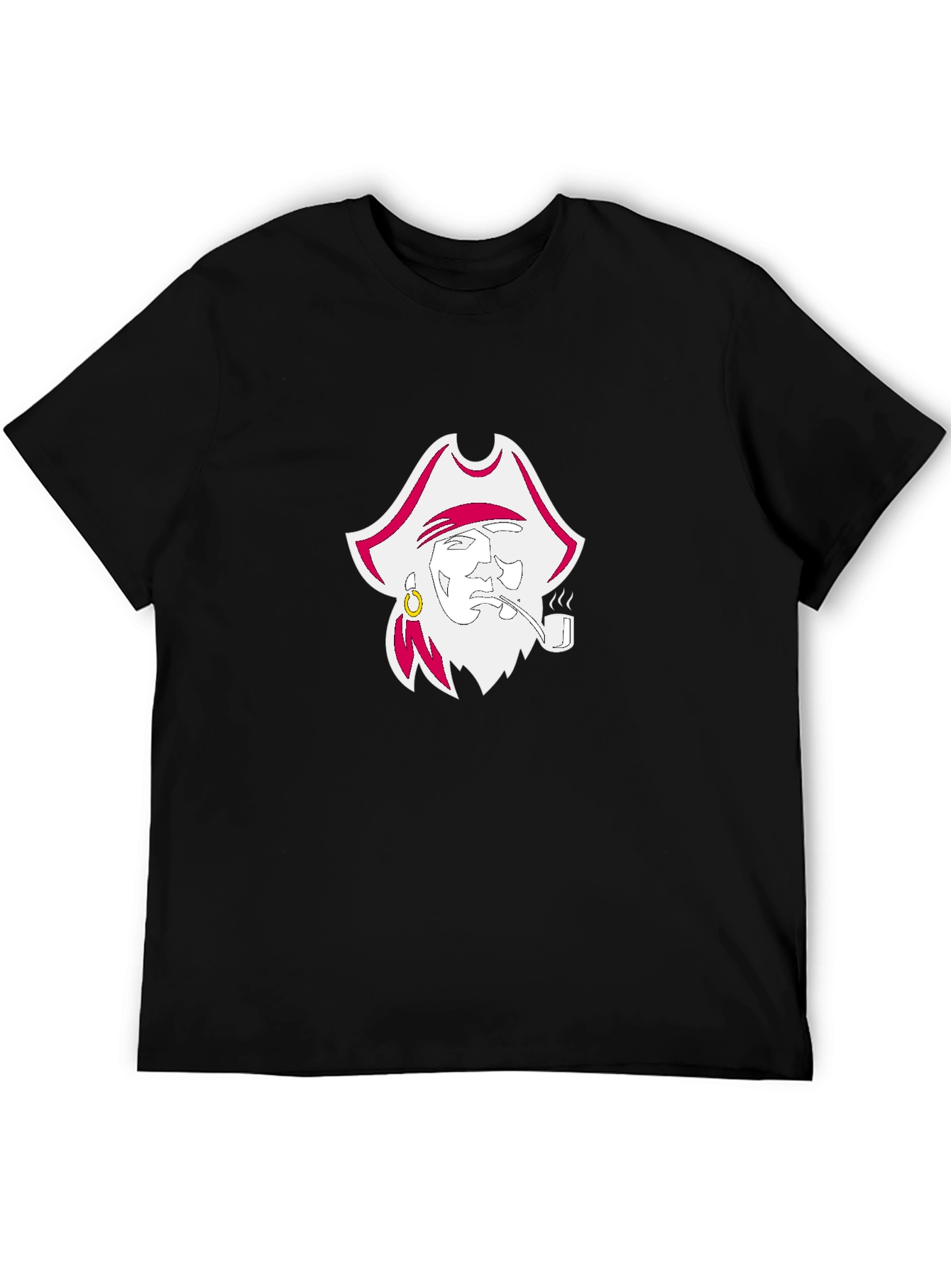 Pirate Logo Black Tee