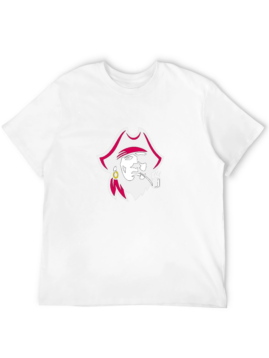 Pirate Logo Black Tee