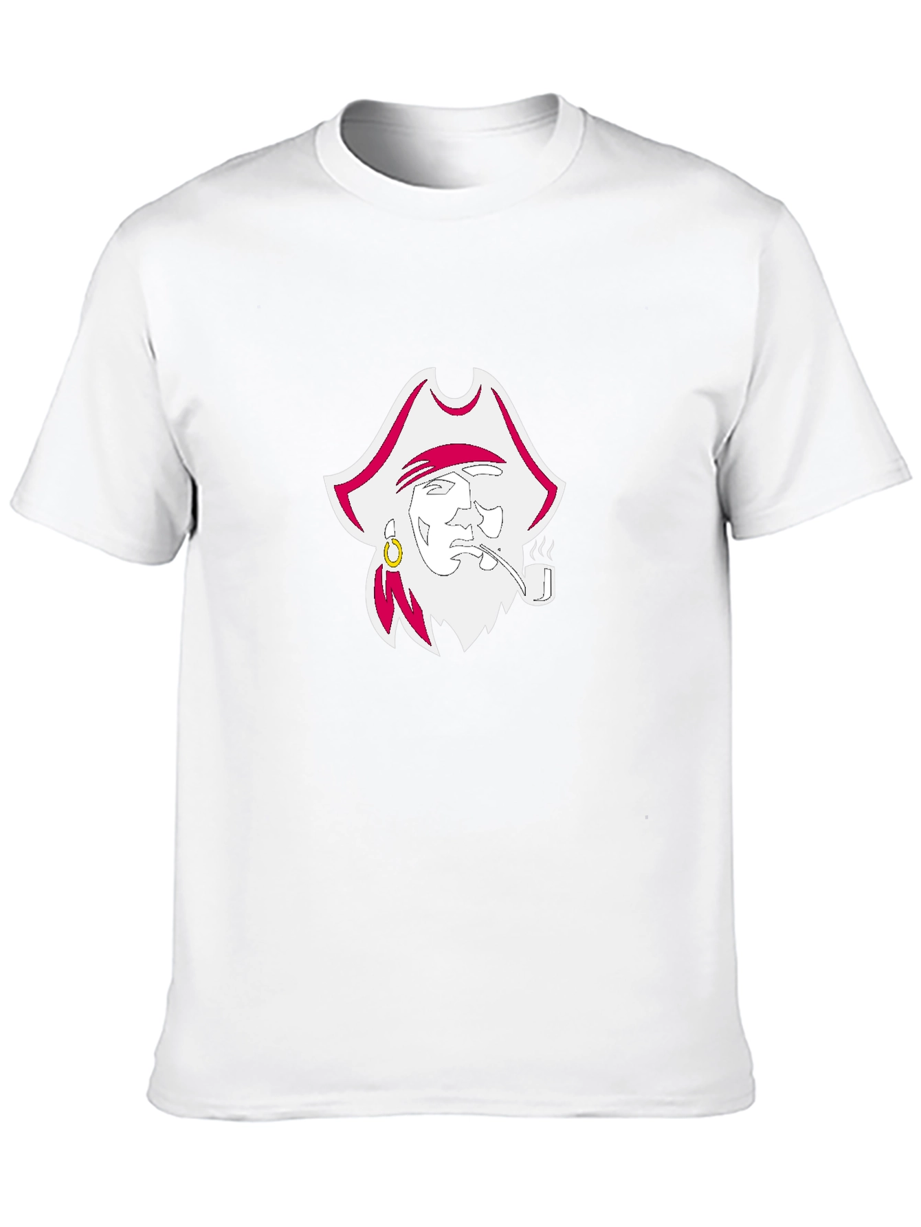 Pirate Logo Black Tee