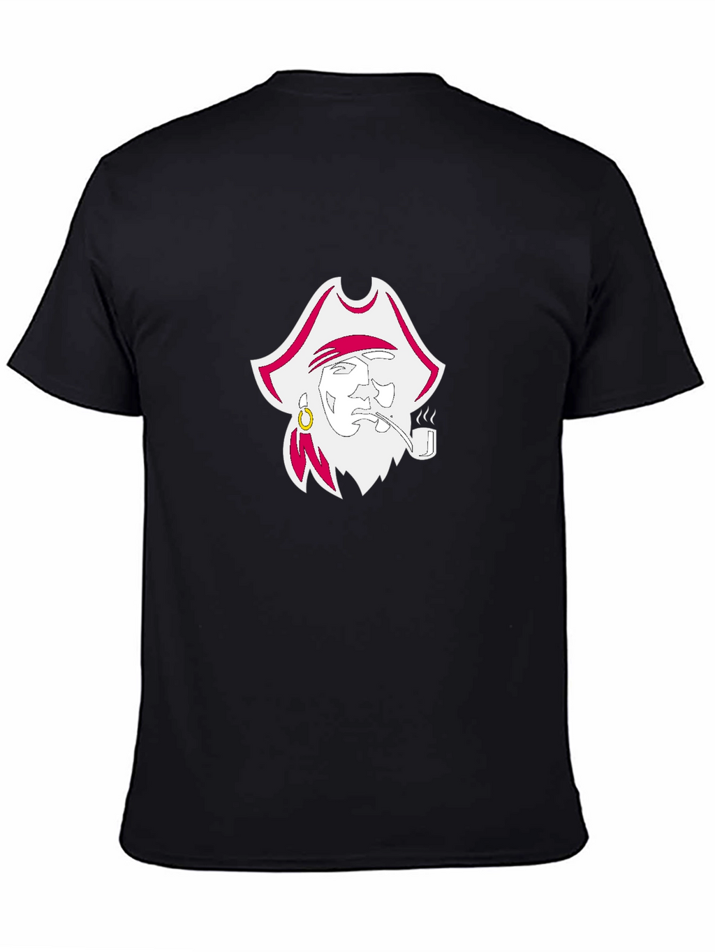 Pirate Logo Black Tee