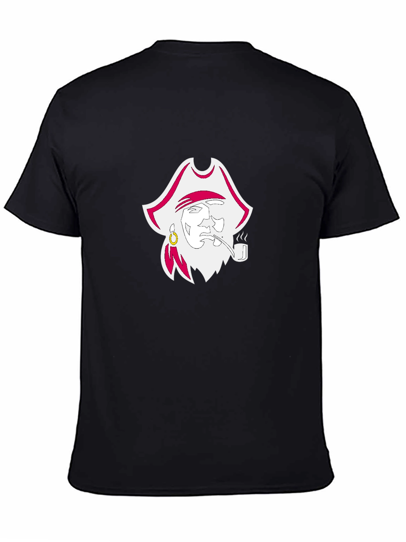 Pirate Logo Black Tee