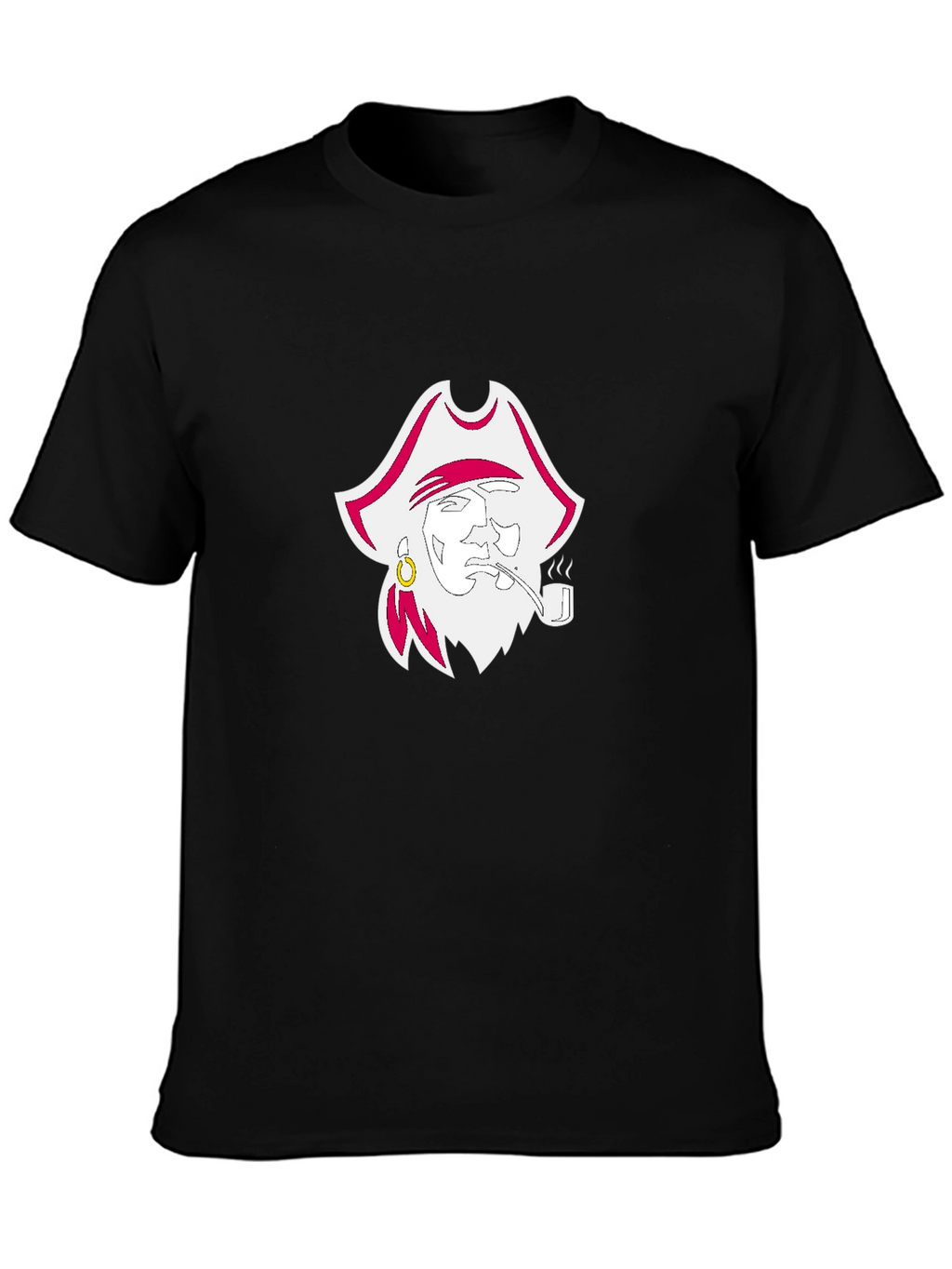 Pirate Logo Black Tee
