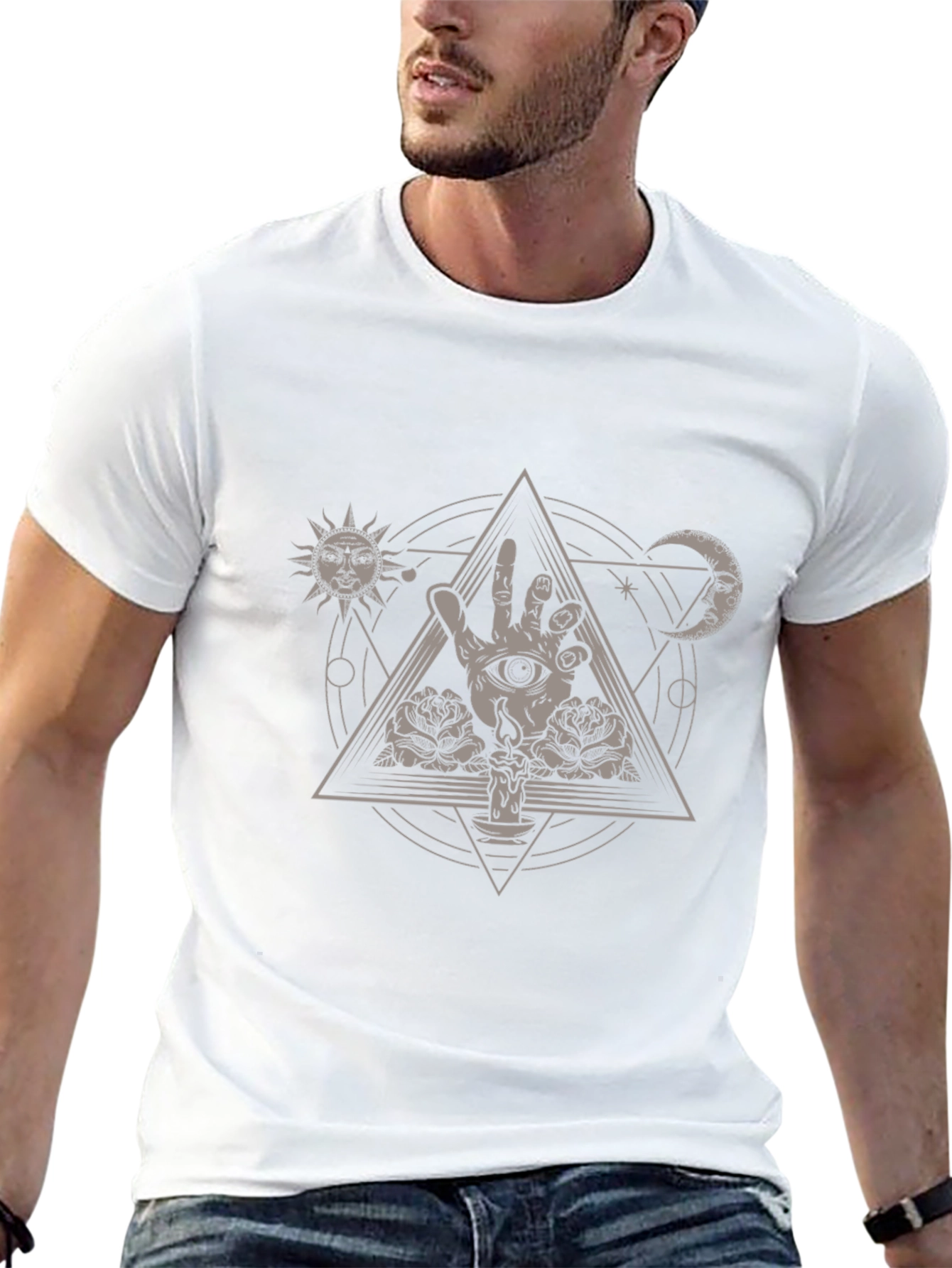 Mystic Eye Hand Graphic Tee