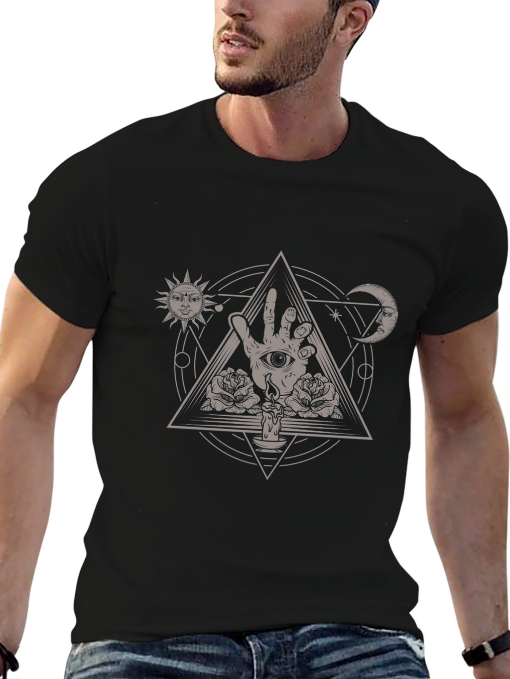 Mystic Eye Hand Graphic Tee