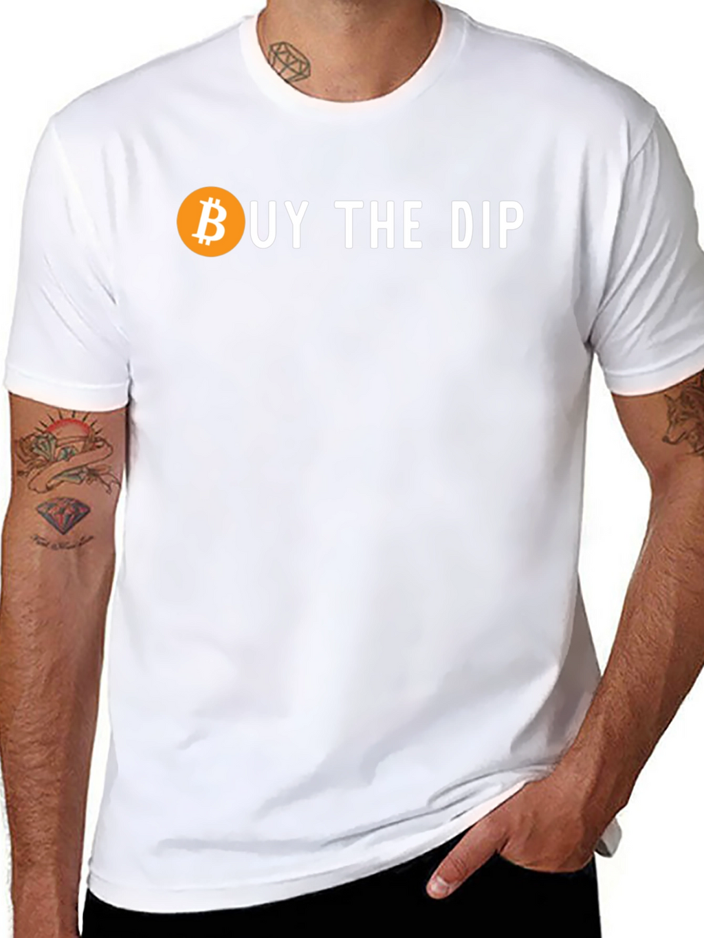 Bitcoin Buy the Dip Crypto T-Shirt