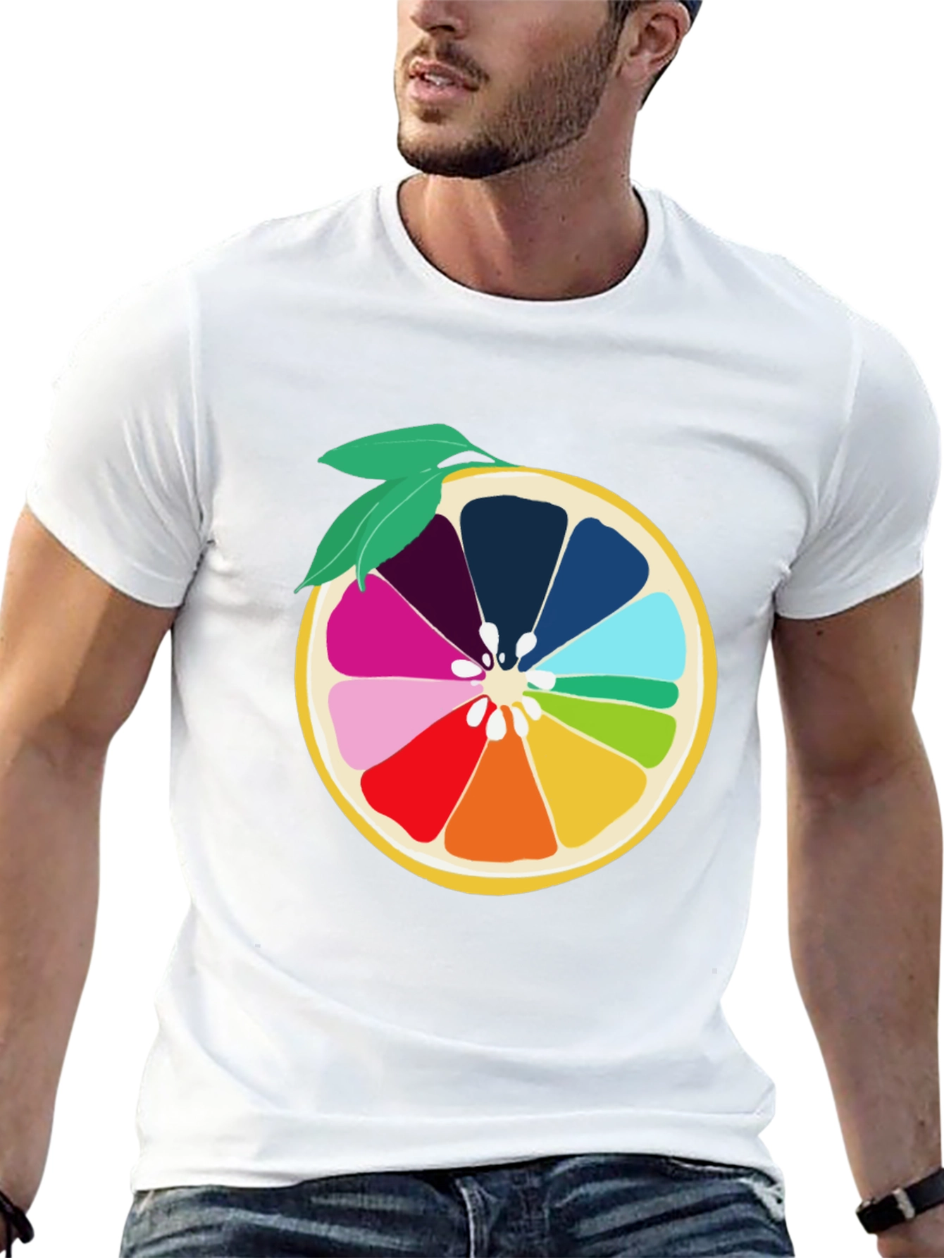 Citrus Slice Graphic Tee - Bright & Fun!