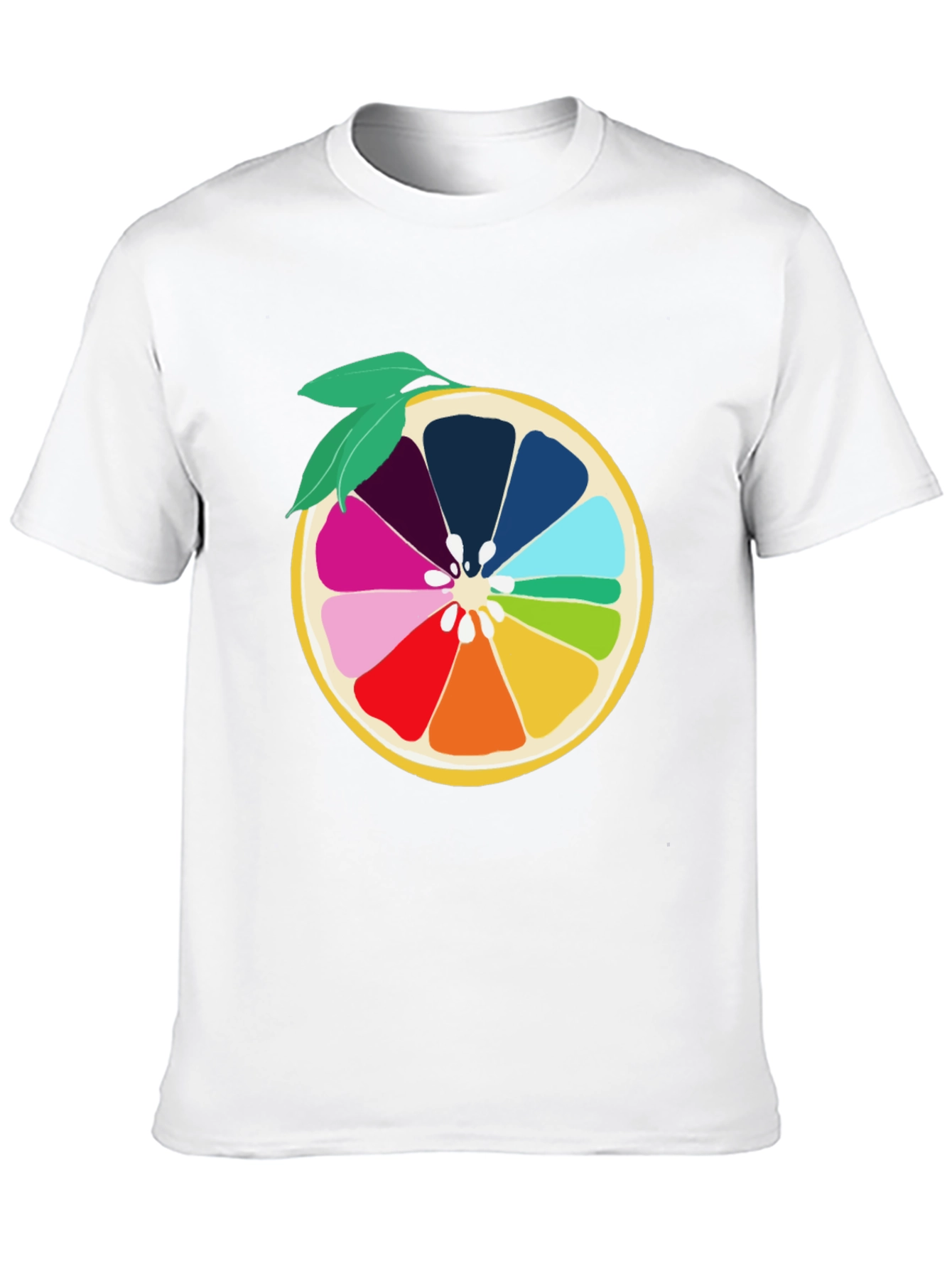 Citrus Slice Graphic Tee - Bright & Fun!